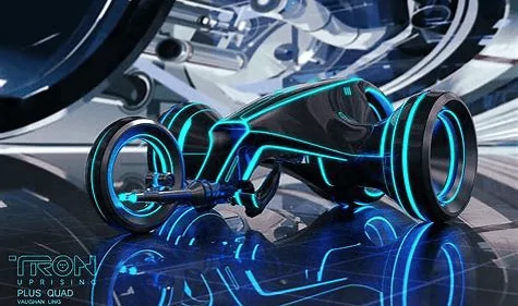 Tesla Cybertruck Tron style glow in the dark reflective pinstripe / outline wrap Cybertruck (updated with in-motion video) 1713496146961-57