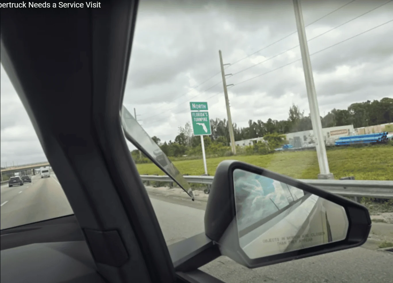 Tesla Cybertruck Another casual visit to Service. 1713535109737-h4