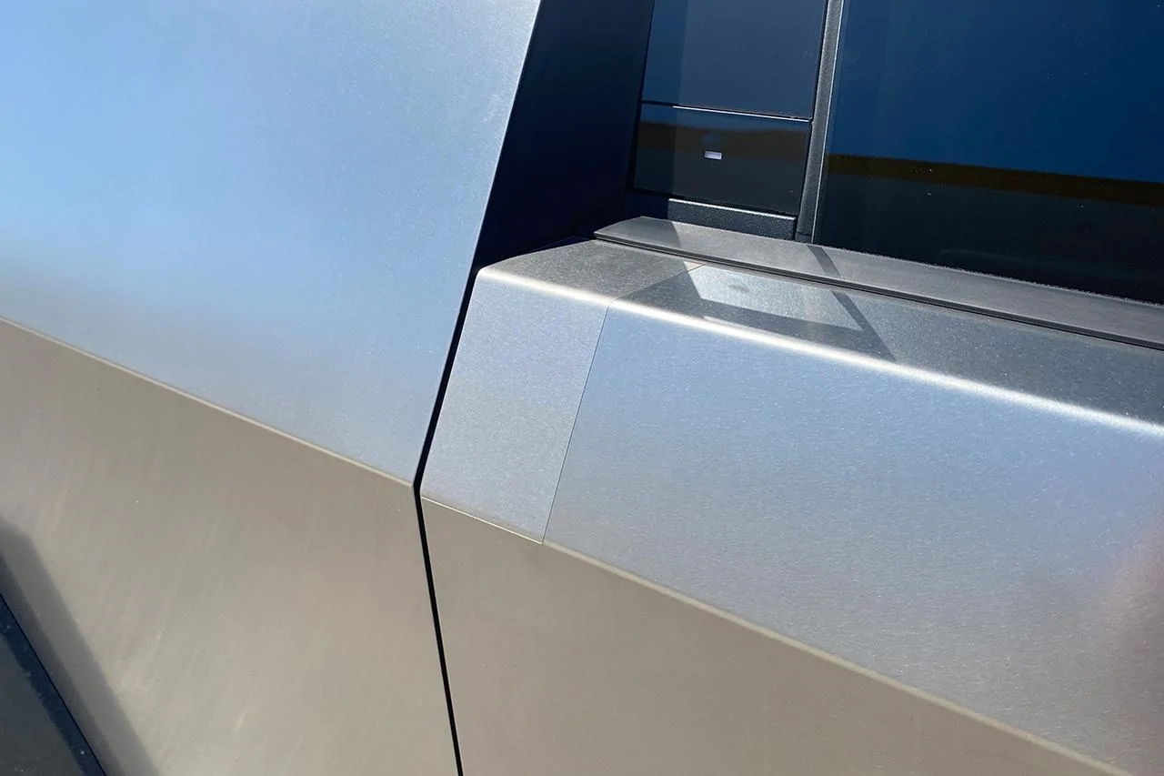 Tesla Cybertruck Fingerprint Mark & Stain Guard Protection PPF Kit for Doors - New from T Sportline PPF kit 2