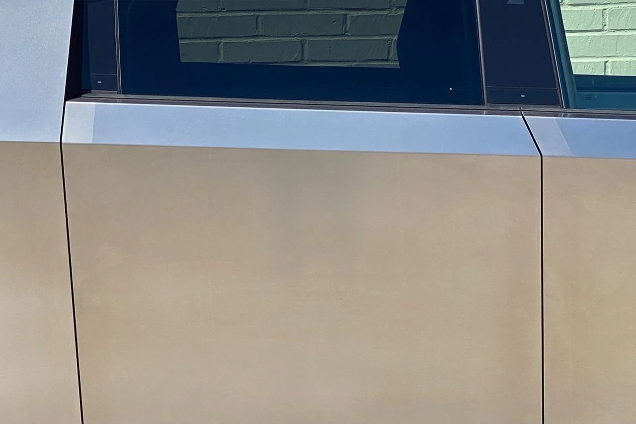 Tesla Cybertruck Fingerprint Mark & Stain Guard Protection PPF Kit for Doors - New from T Sportline PPF kit 1