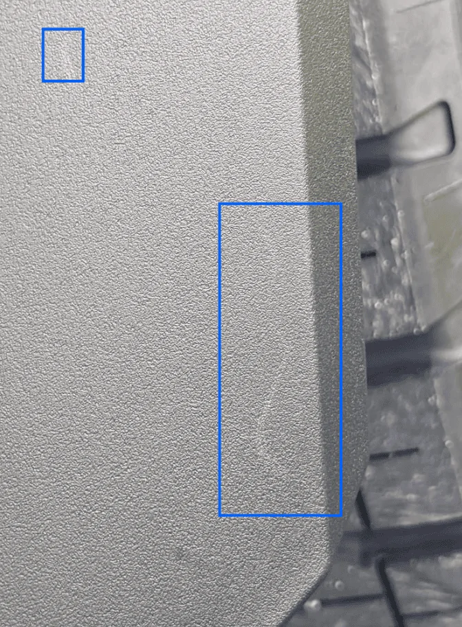 Tesla Cybertruck Second truck with more scratches, scrapes, pitting(?), sounds and other small issues. ivKwnCVdJcTZqVY_rA5iu_8fR_AVILRW3QA0DjeLrsmYiLDJ-8