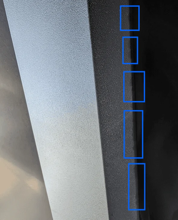 Tesla Cybertruck Second truck with more scratches, scrapes, pitting(?), sounds and other small issues. KpXjXSSTIzgPsthZFawJUWzEgKfUSLkHkpQiKKnhVGnwXTpvZs