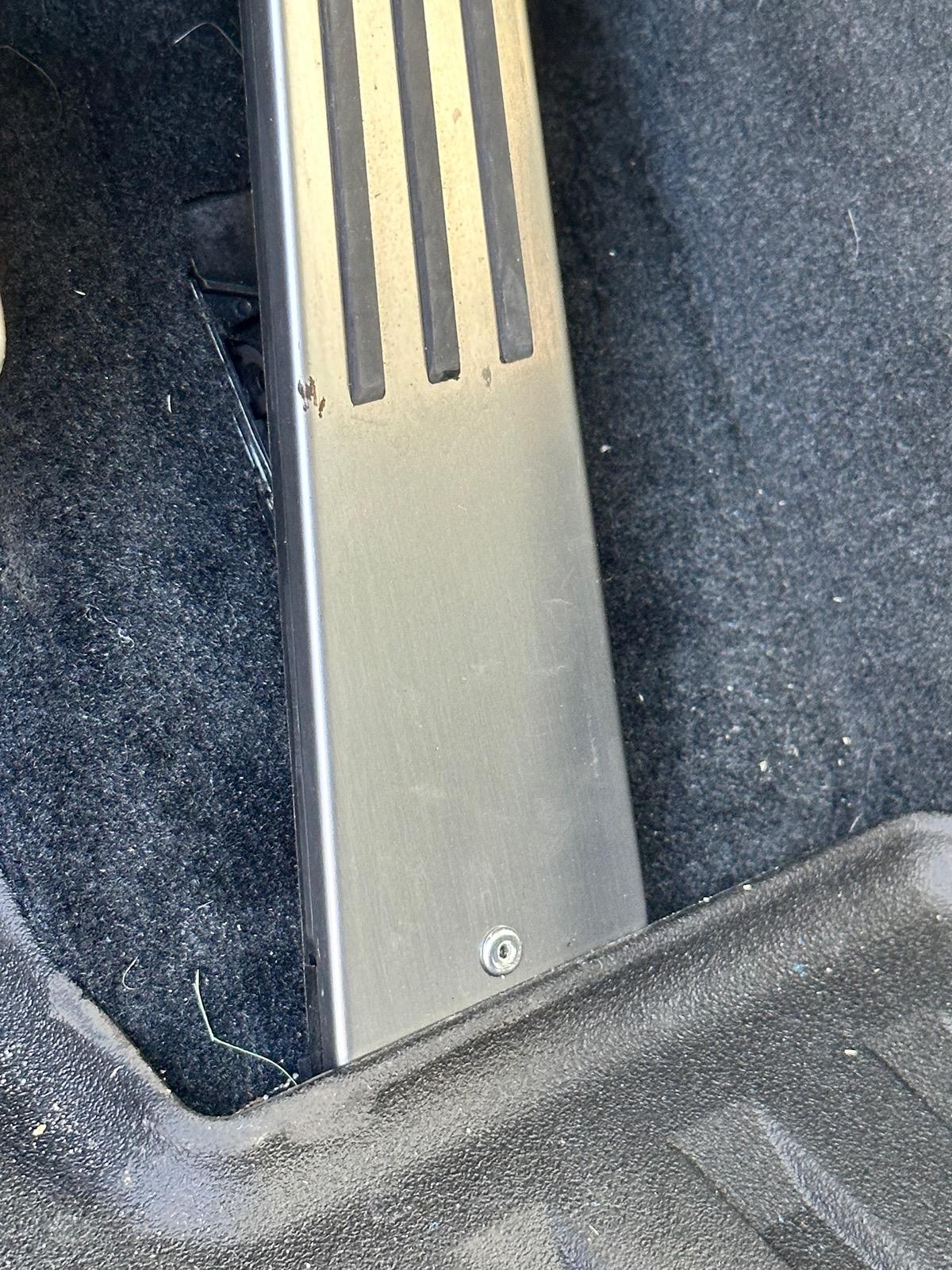Tesla Cybertruck Accelerator pedal fix by Tesla Service Center (photo) IMG_6678