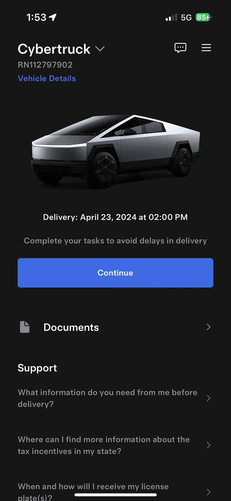 Tesla Cybertruck Vermont VIN has entered the chat IMG_1195