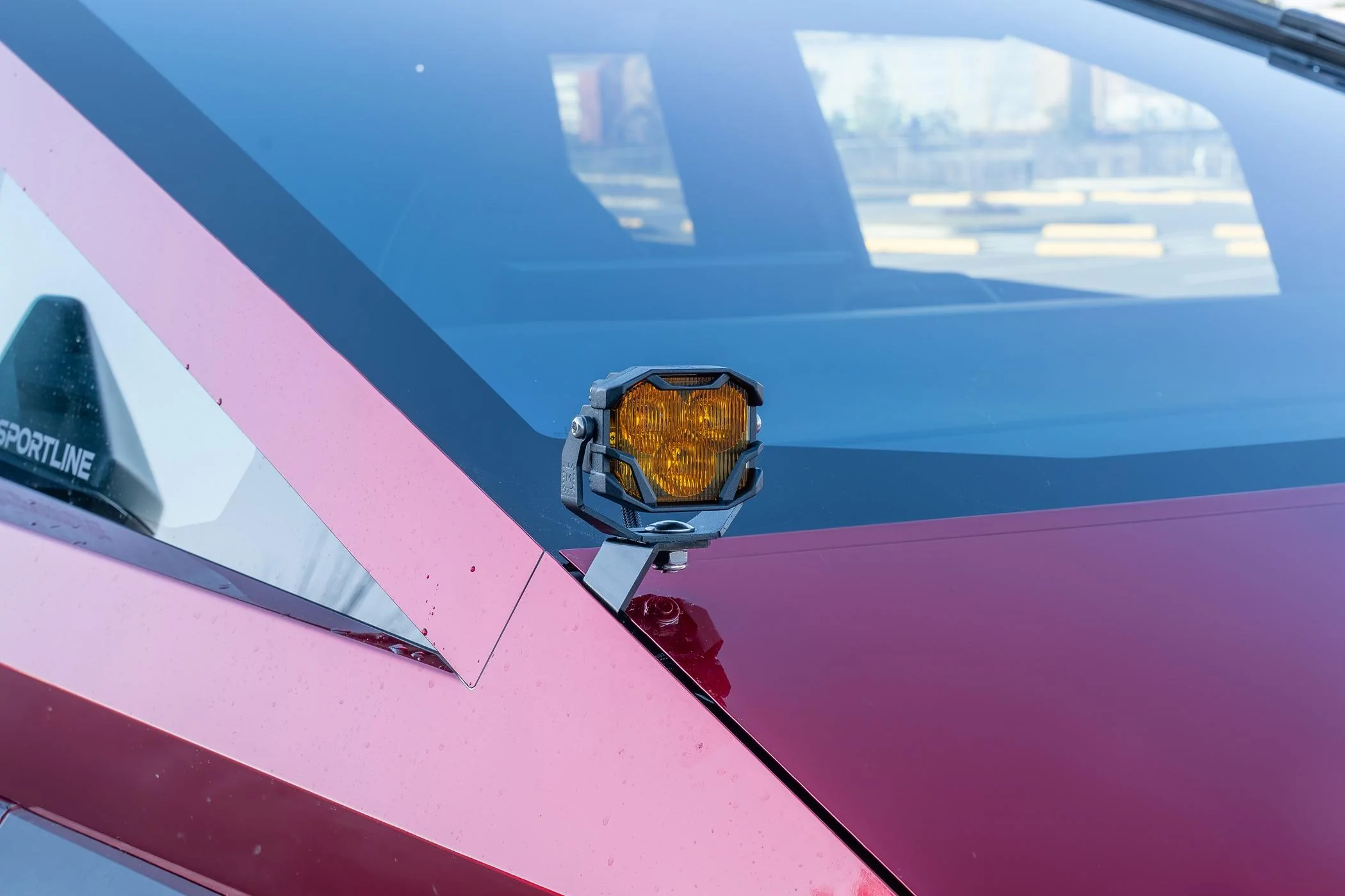 Tesla Cybertruck LED Pod Ditch Lights have launched - New from T Sportline Tesla-Cybertruck-Ditch-Pod-Lights-Morimoto-Amber-4
