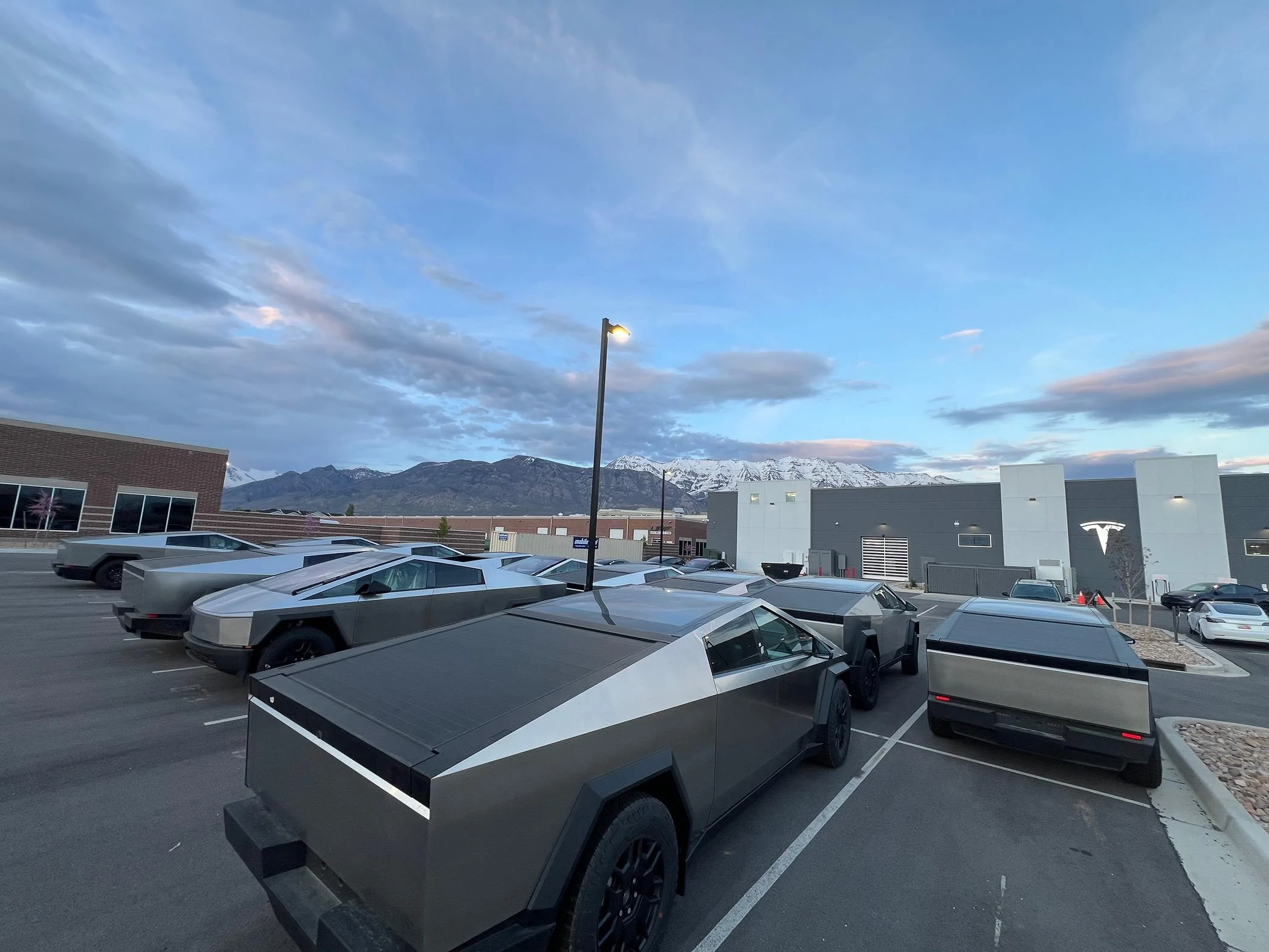 Tesla Cybertruck Utah Cybertrucks Arrive at Pleasant Grove, UT for deliveries IMG_7249