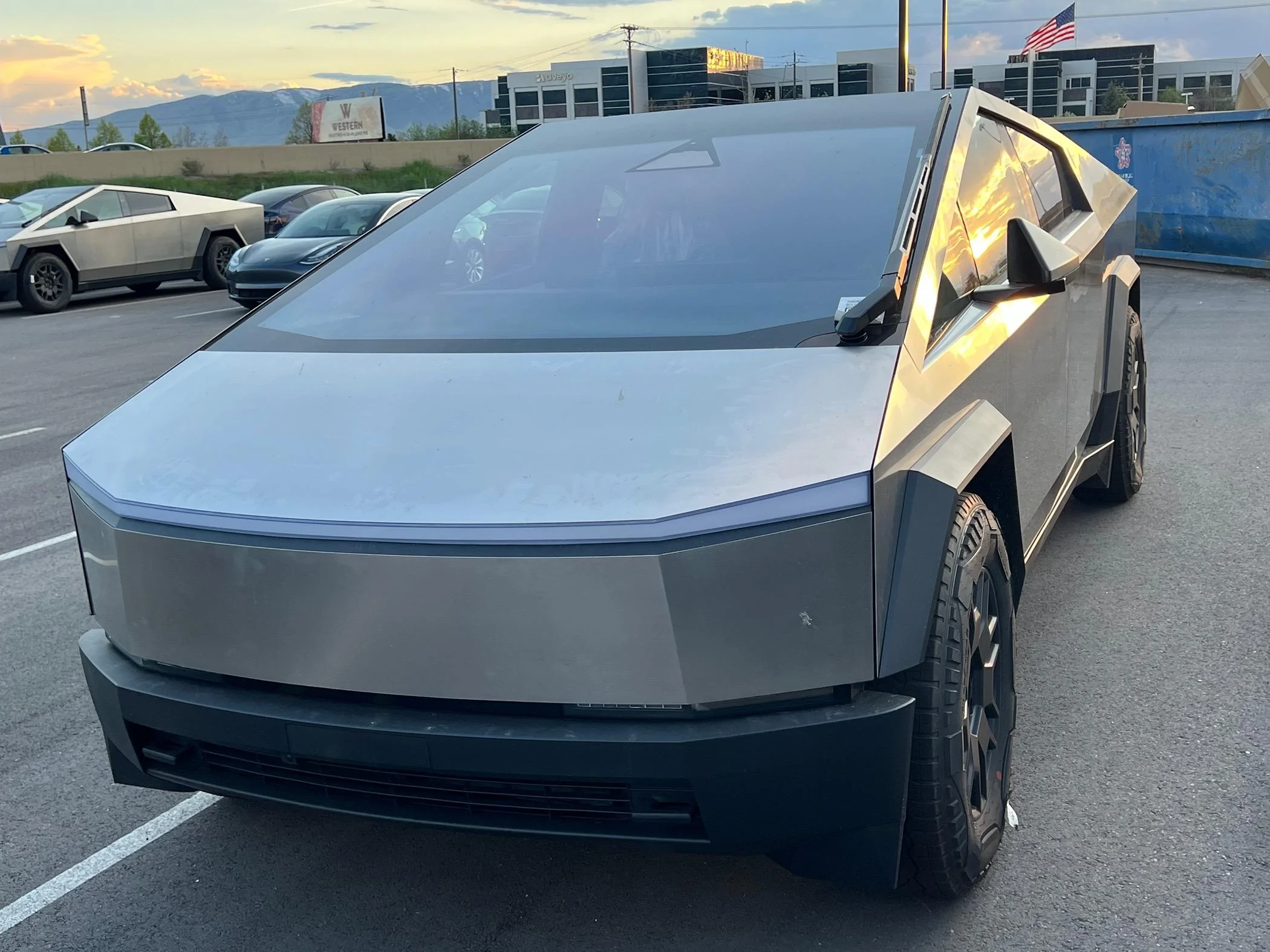 Tesla Cybertruck Utah Cybertrucks Arrive at Pleasant Grove, UT for deliveries IMG_7244