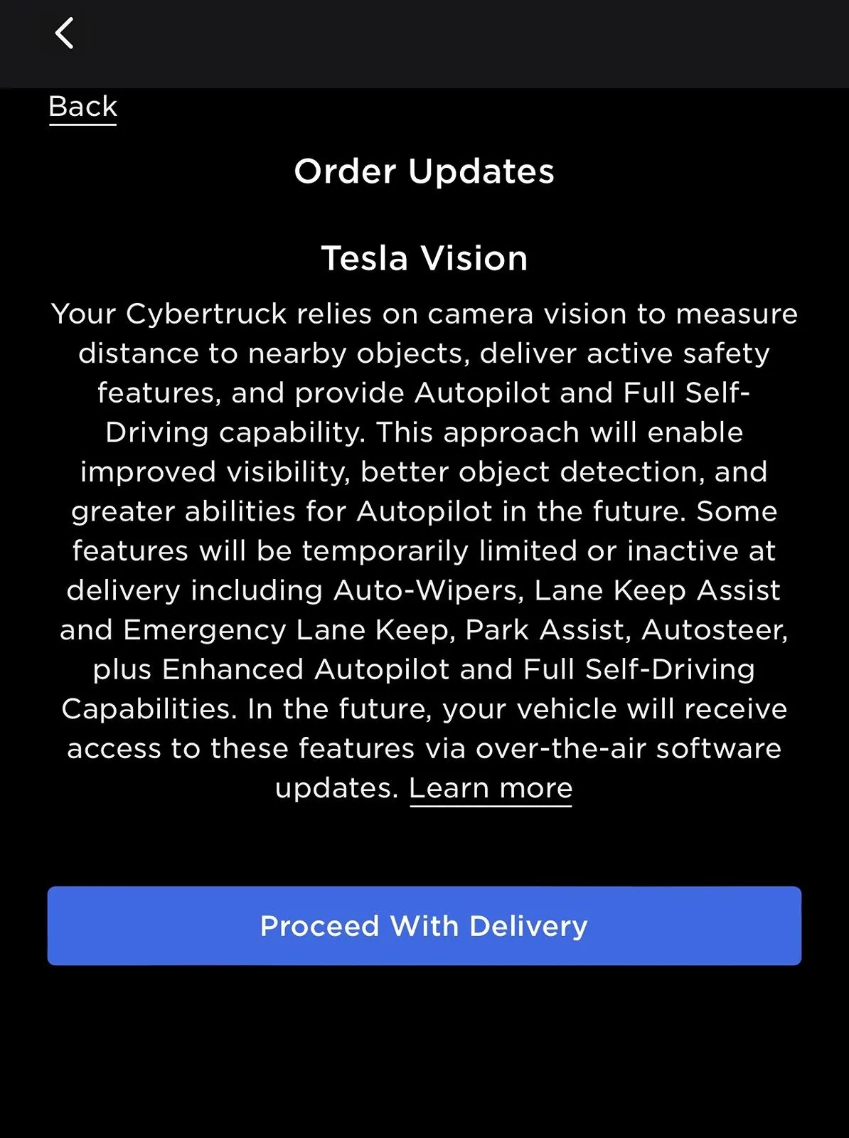 Tesla Cybertruck Michigan waiting room IMG_8023