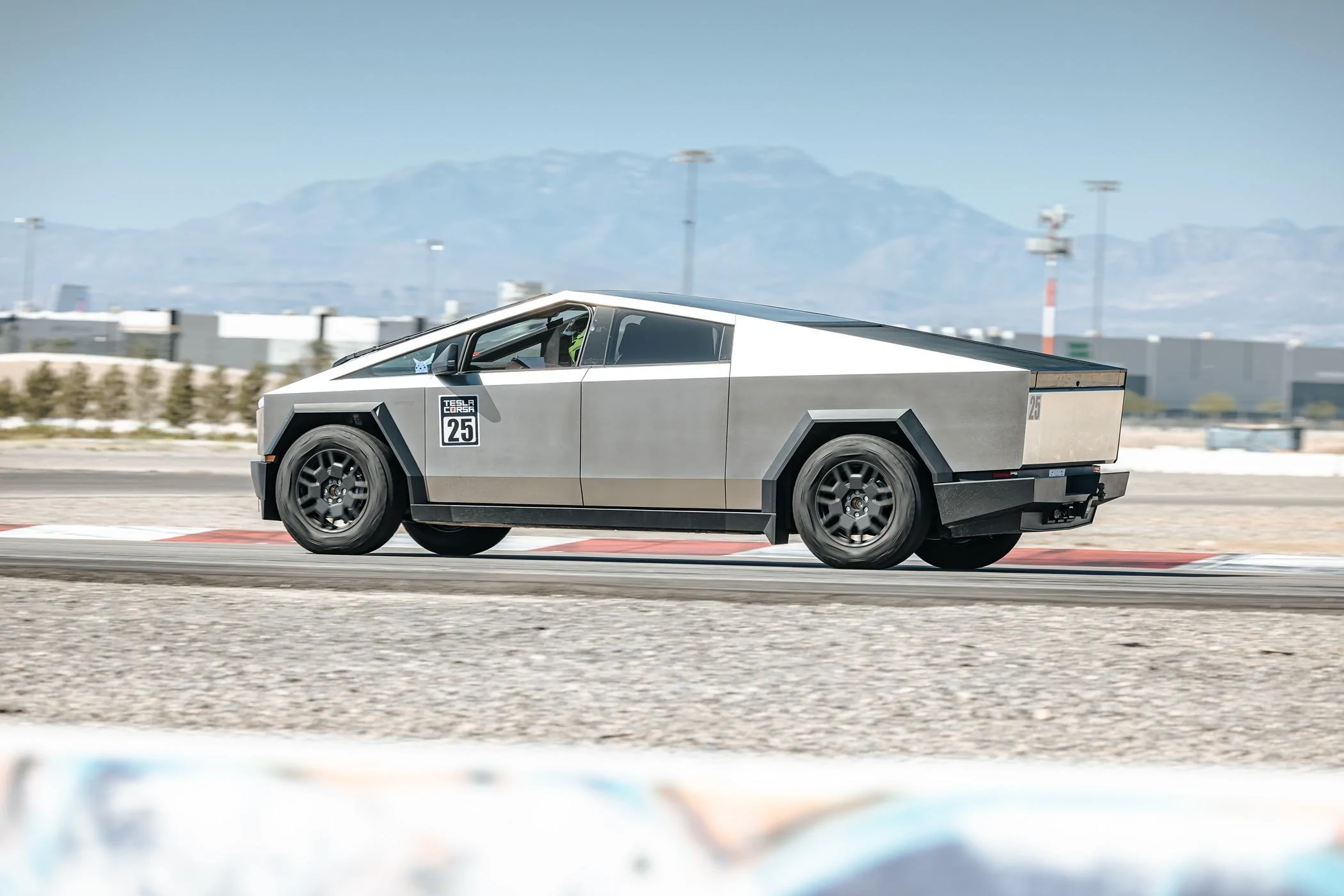 Tesla Cybertruck Photos: Tesla Corsa Event by Unplugged Performance - Las Vegas UnPlugged Tesla Corsa - Las Vegas 2024 - Hot Laps 400