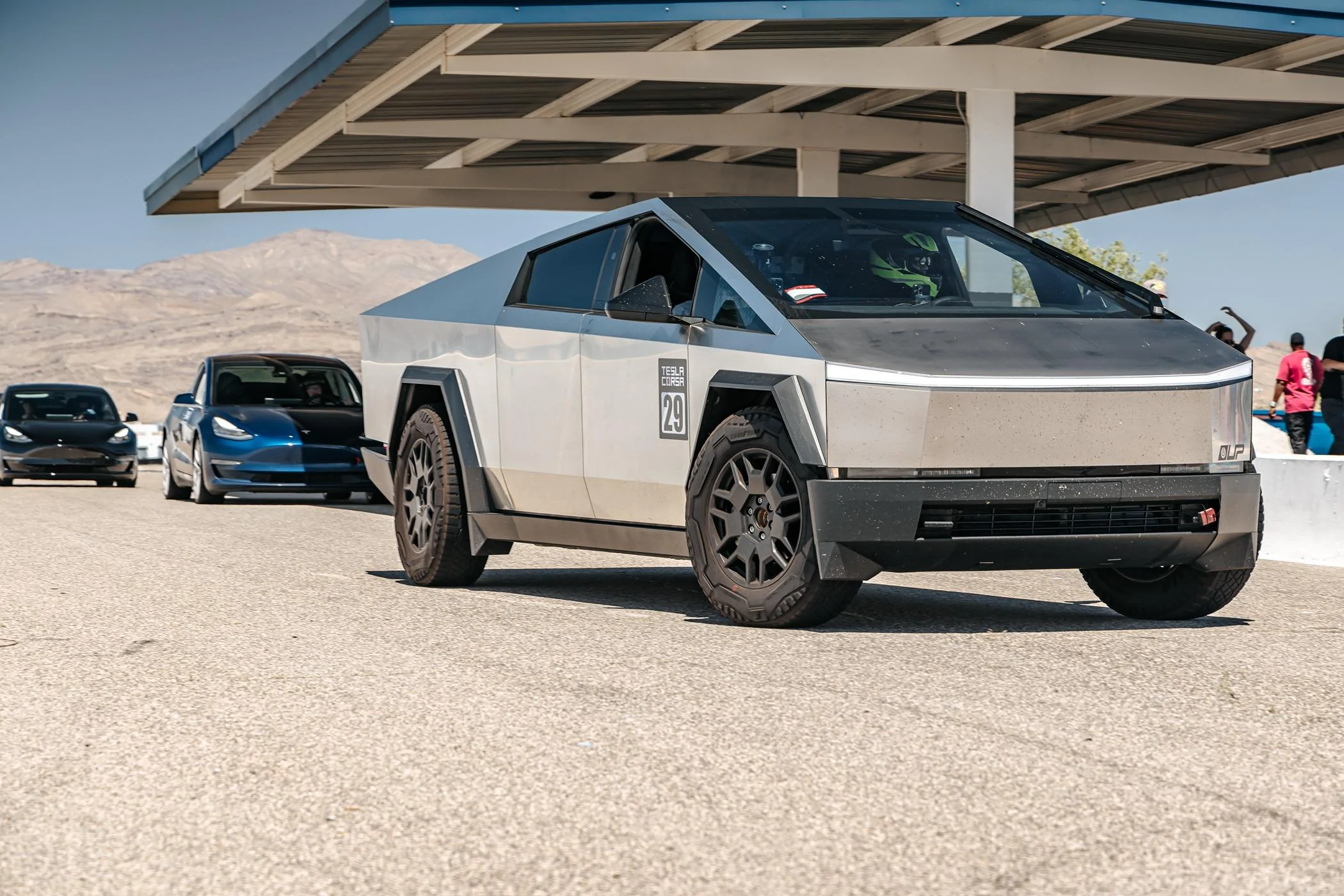 Tesla Cybertruck Photos: Tesla Corsa Event by Unplugged Performance - Las Vegas UnPlugged Tesla Corsa - Las Vegas 2024 - Hot Laps 534