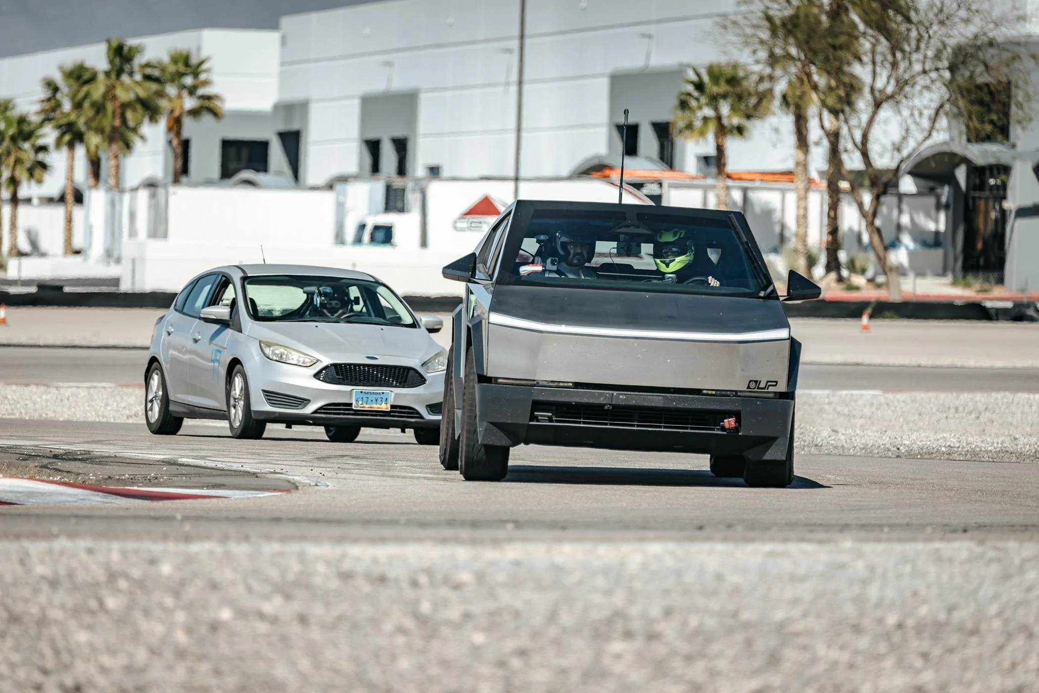 Tesla Cybertruck Photos: Tesla Corsa Event by Unplugged Performance - Las Vegas UnPlugged Tesla Corsa - Las Vegas 2024 - Hot Laps 345