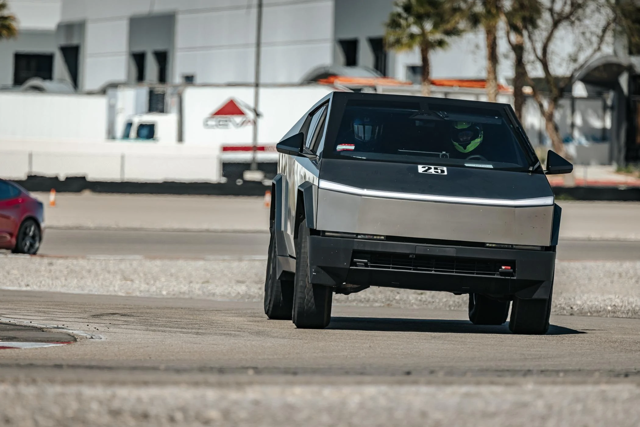 Tesla Cybertruck Photos: Tesla Corsa Event by Unplugged Performance - Las Vegas UnPlugged Tesla Corsa - Las Vegas 2024 - Hot Laps 333