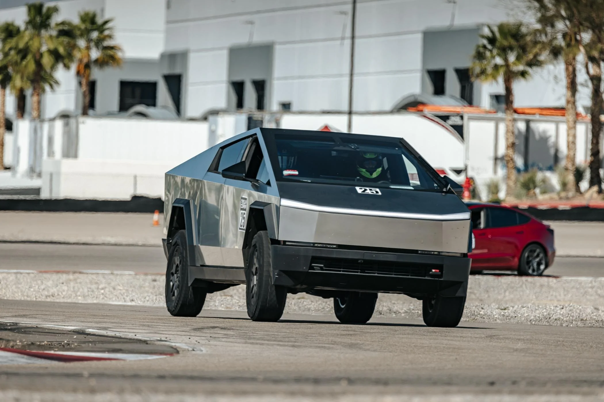 Tesla Cybertruck Photos: Tesla Corsa Event by Unplugged Performance - Las Vegas UnPlugged Tesla Corsa - Las Vegas 2024 - Hot Laps 332