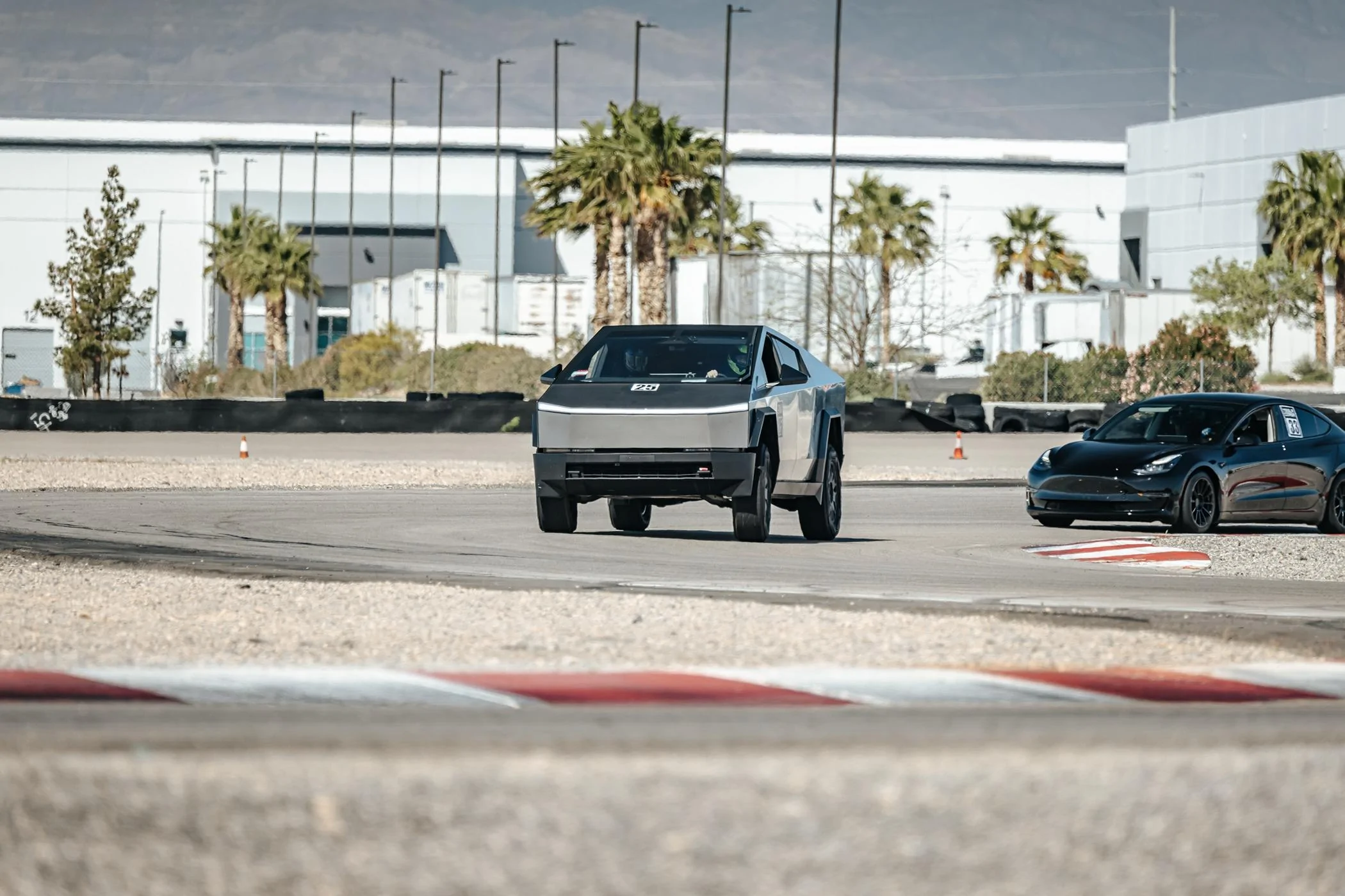 Tesla Cybertruck Photos: Tesla Corsa Event by Unplugged Performance - Las Vegas UnPlugged Tesla Corsa - Las Vegas 2024 - Hot Laps 330