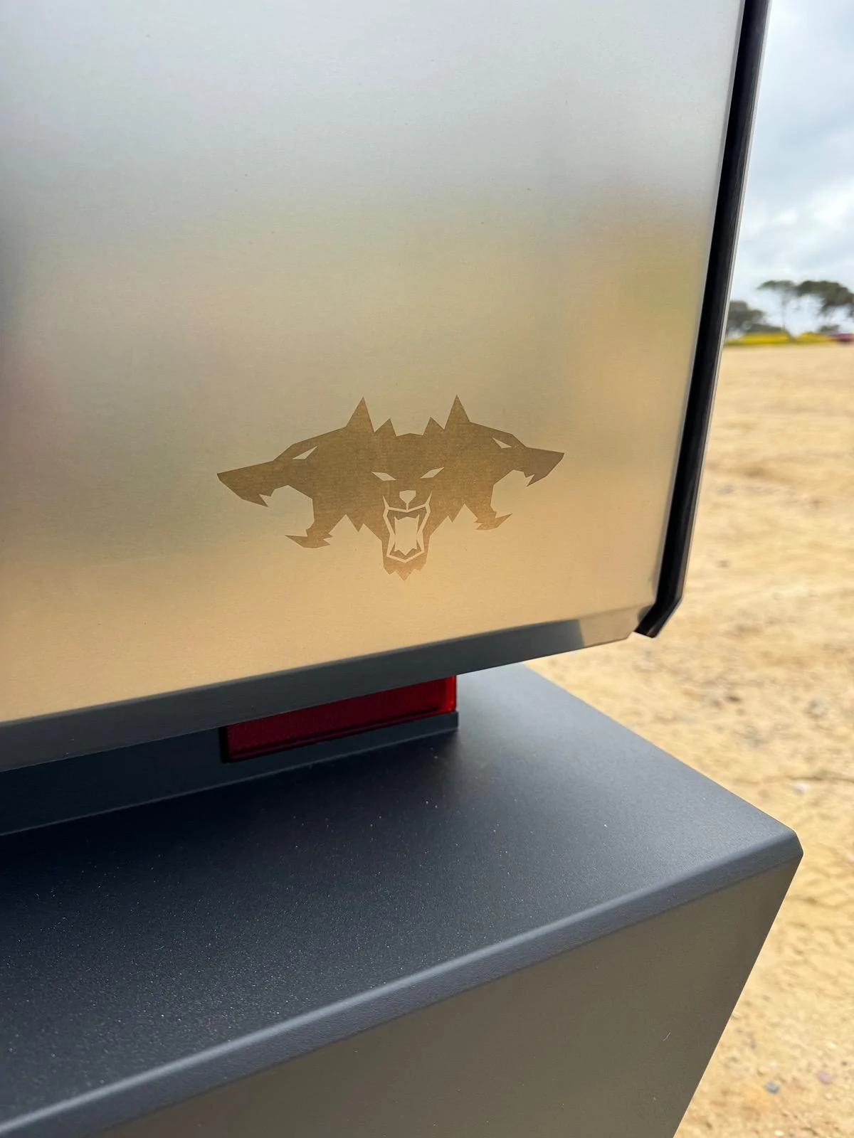 Tesla Cybertruck Received our two Beasts! IMG_5353