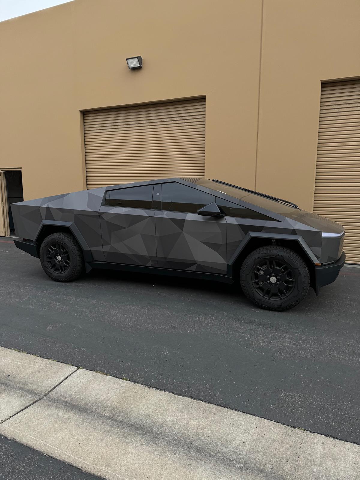 Tesla Cybertruck New Cybertruck Wrap -  one you haven’t seen before 😎 IMG_1855