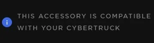 Tesla Cybertruck New: Official Tesla Cybertruck Front Trunk L-Track + Cargo Net  -- $85 CT Order Sni