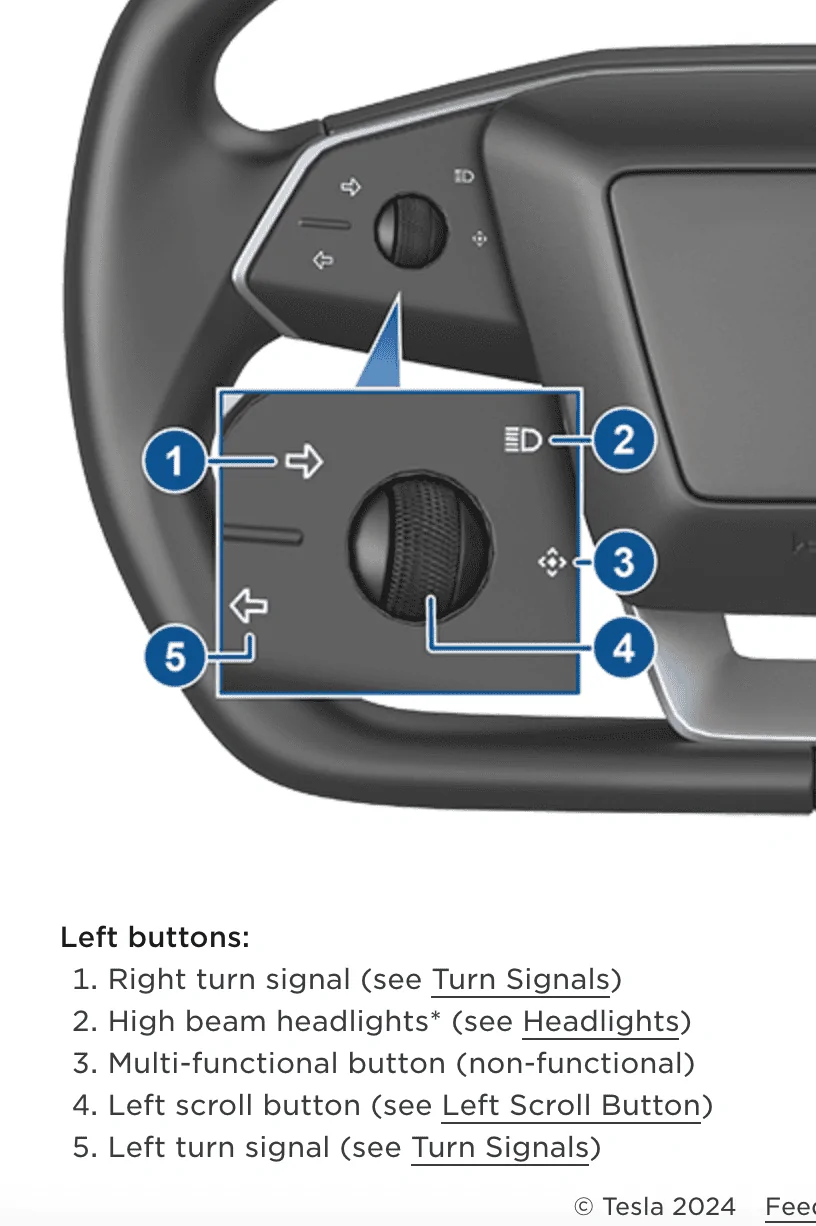 Tesla Cybertruck My only gripe… turn signals Screenshot 2024-04-25 at 8.46.24 AM