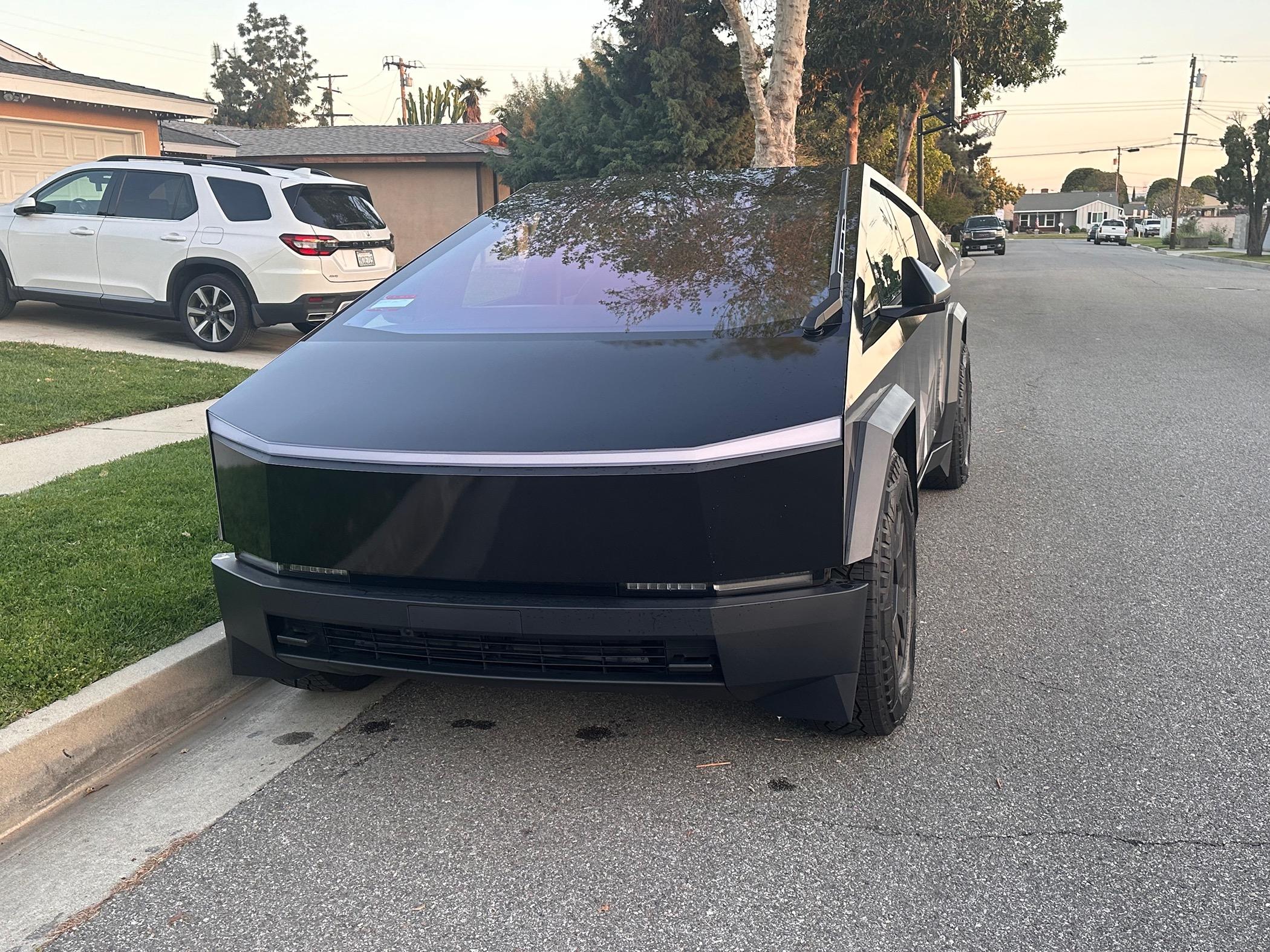 Tesla Cybertruck My Cybertruck Custom Wrap Done - Glendora, CA IMG_2304