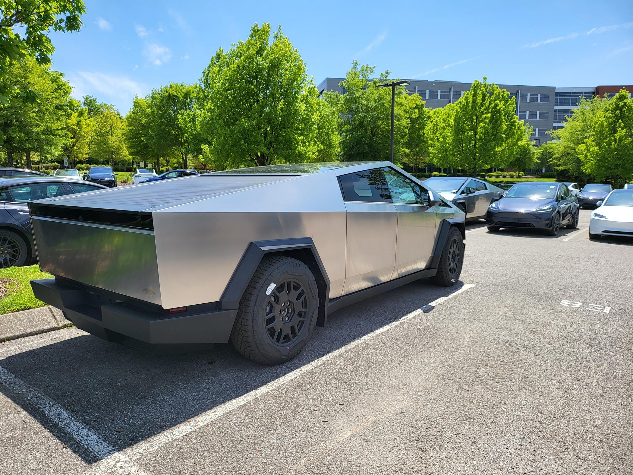 Tesla Cybertruck Received Free Super Charging for 2 Months pending Power Share Installation! 20240420_131402
