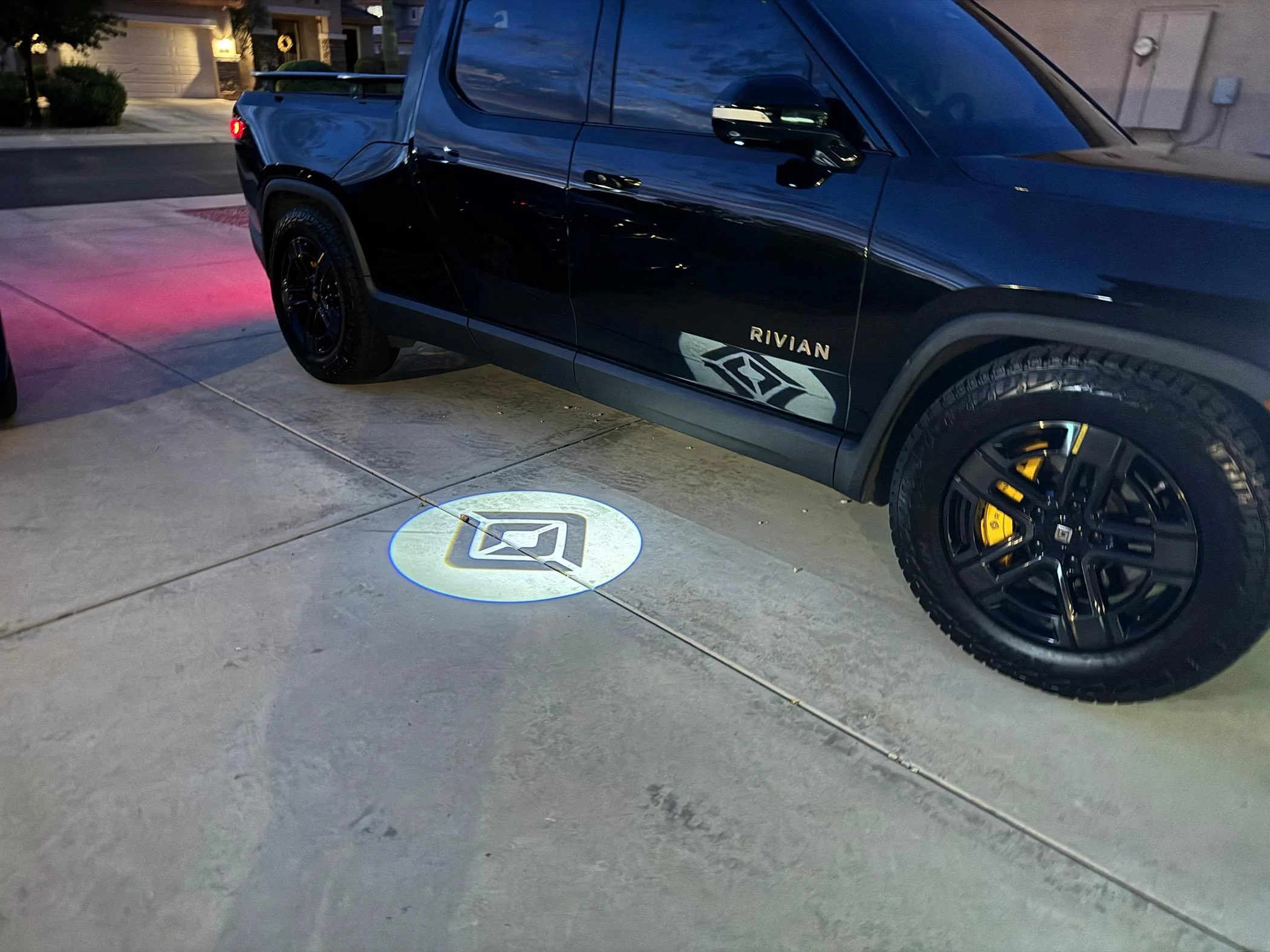 Tesla Cybertruck Earth day Rivian R1 discount - $5K discount when you trade a gas car. IMG_2214