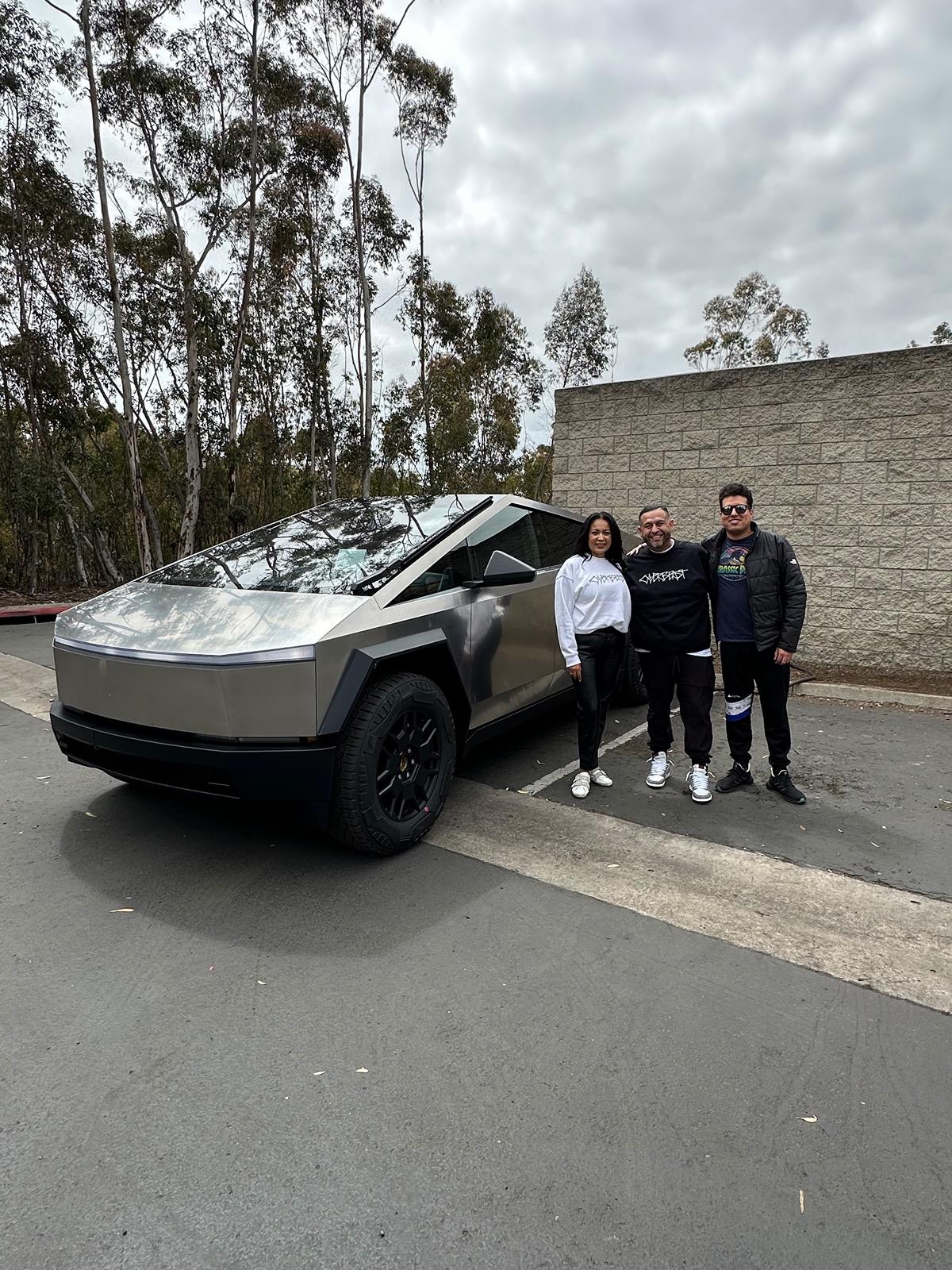 Tesla Cybertruck Cyberbeast VIN yesterday San Diego, Ca IMG_0828