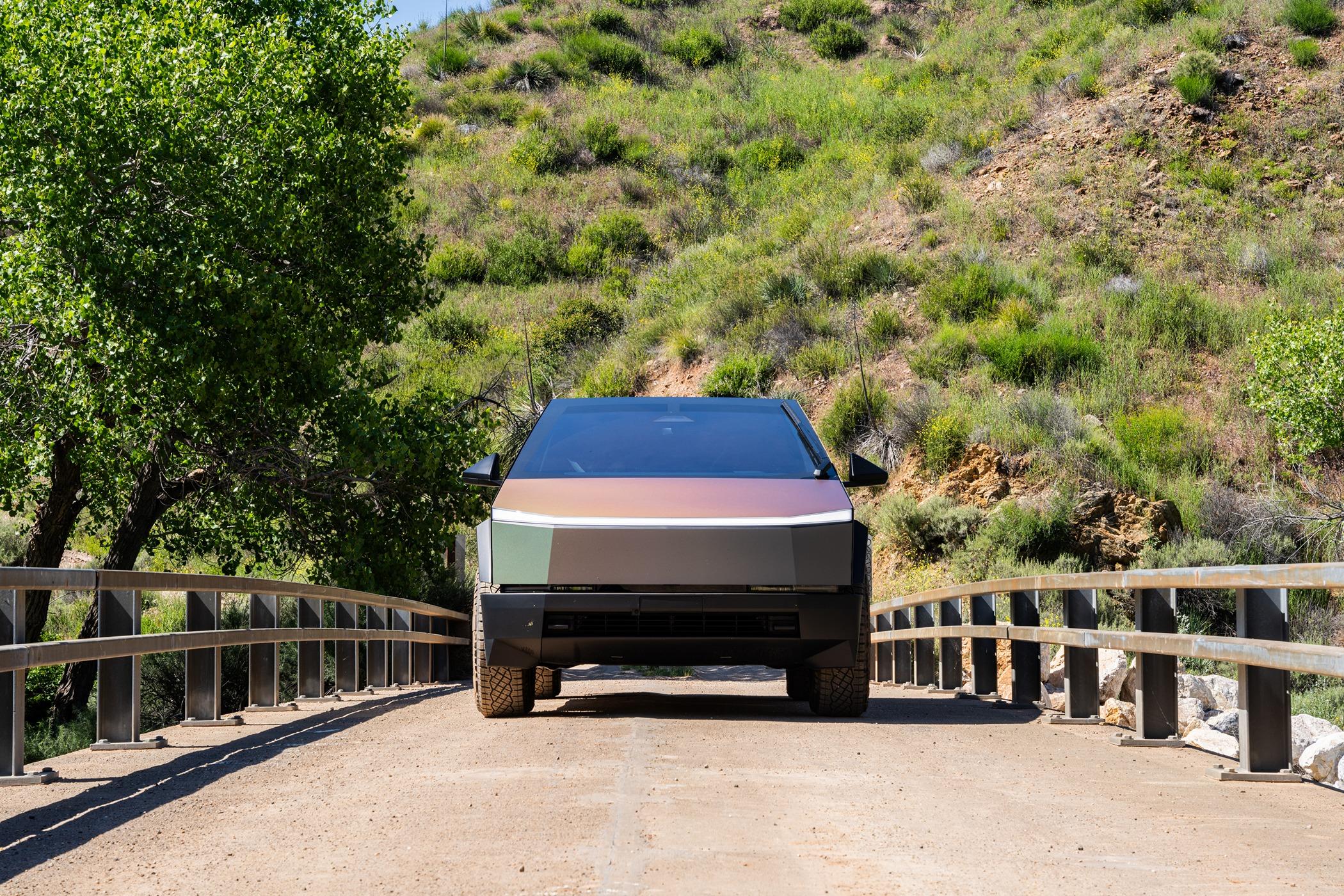 Tesla Cybertruck Went light offroading with my Dual Motor Cybertruck 1000025129