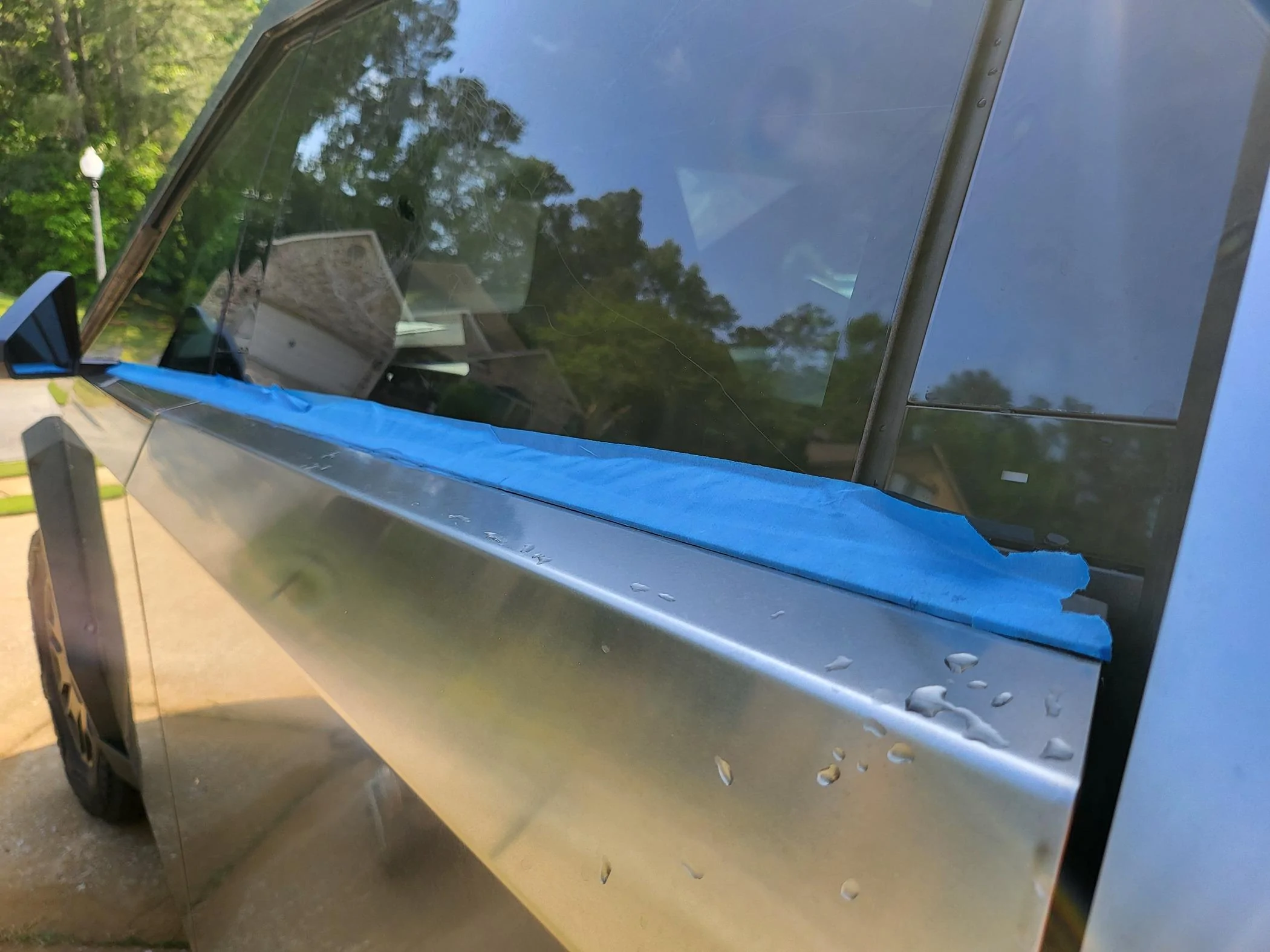 Tesla Cybertruck ProTectaClear by EverBright Project! (Whipping that Ole'OCD!!) 20240427_163729