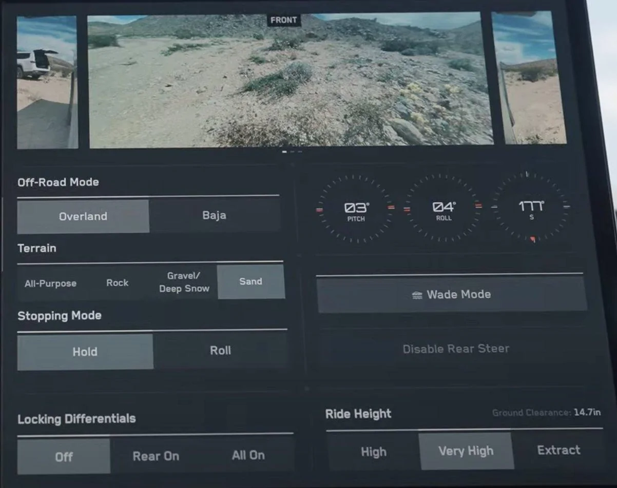 Tesla Cybertruck Update Preview: Locking Diffs (Differentials), New Off-Road Modes “Gravel / Deep Snow” & More Coming to Cybertruck! GMQ1rlLXAAAj6Pg