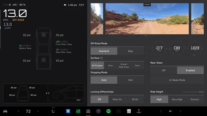 Tesla Cybertruck Update Preview: Locking Diffs (Differentials), New Off-Road Modes “Gravel / Deep Snow” & More Coming to Cybertruck! GMVbcTJXIAAO2Wx?format=jpg&name=small