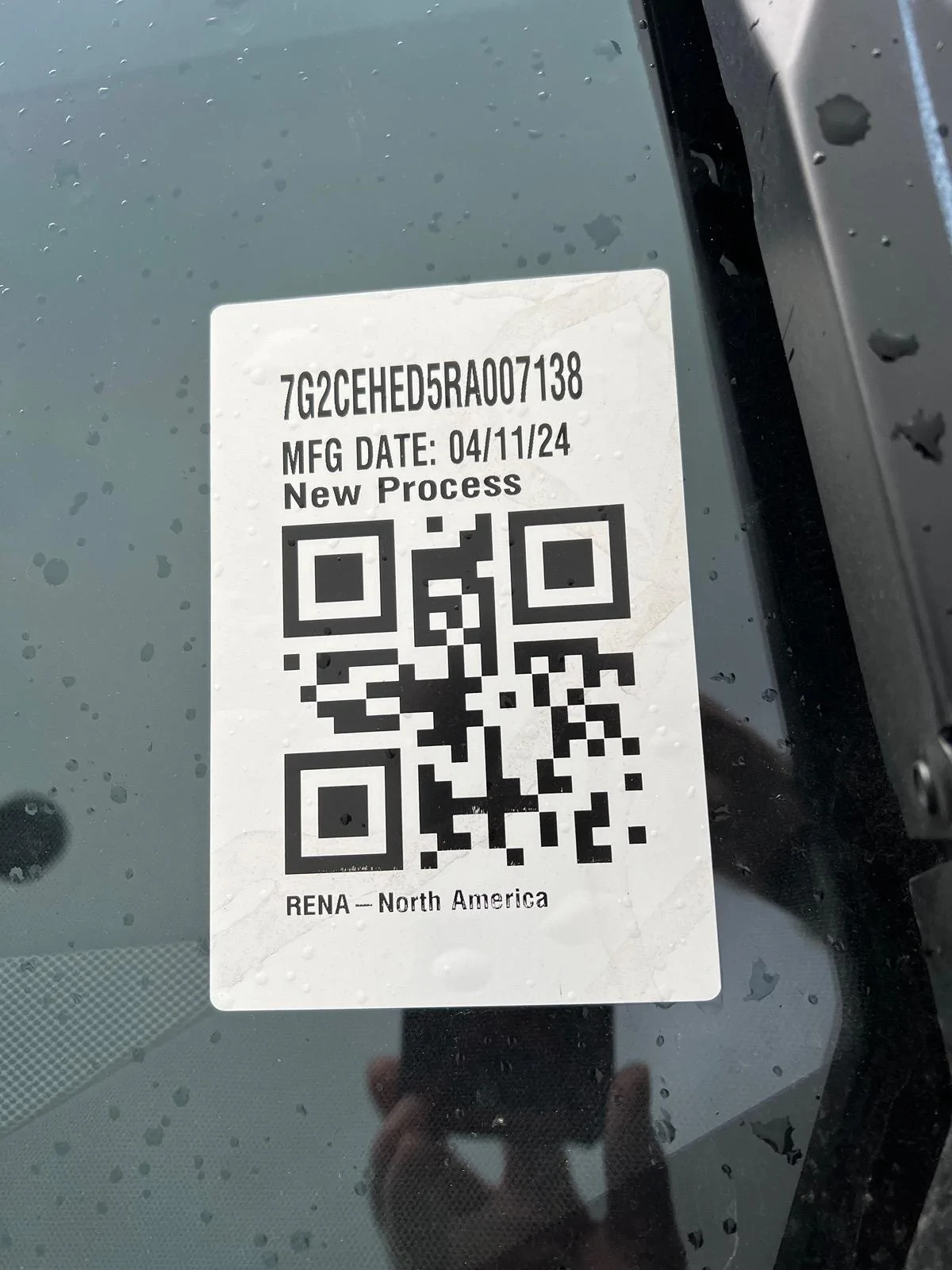 Tesla Cybertruck Got my VIN in WA! IMG_3370