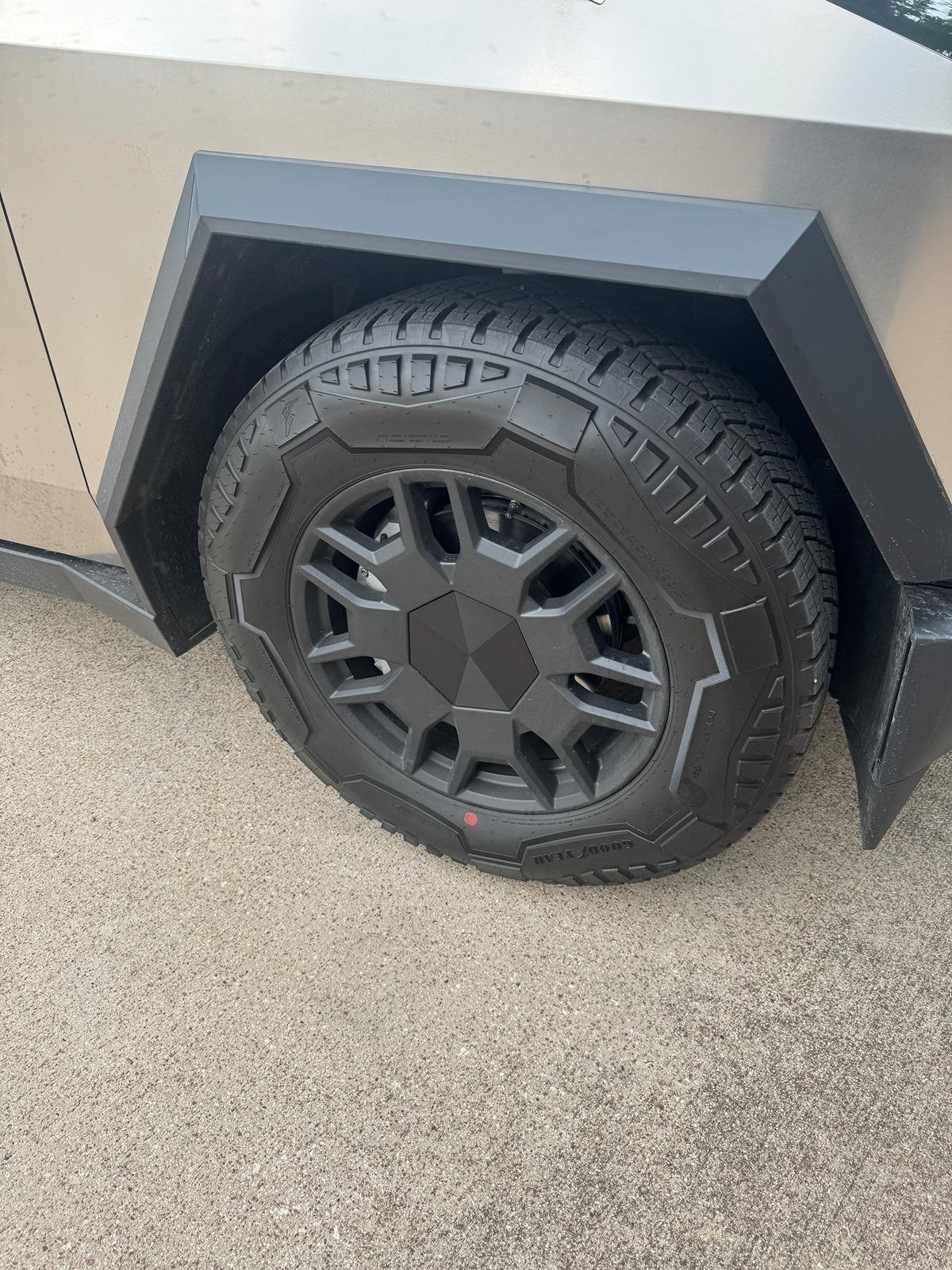 Tesla Cybertruck Another 3D printed wheel hub cap cover thing hub.JPG