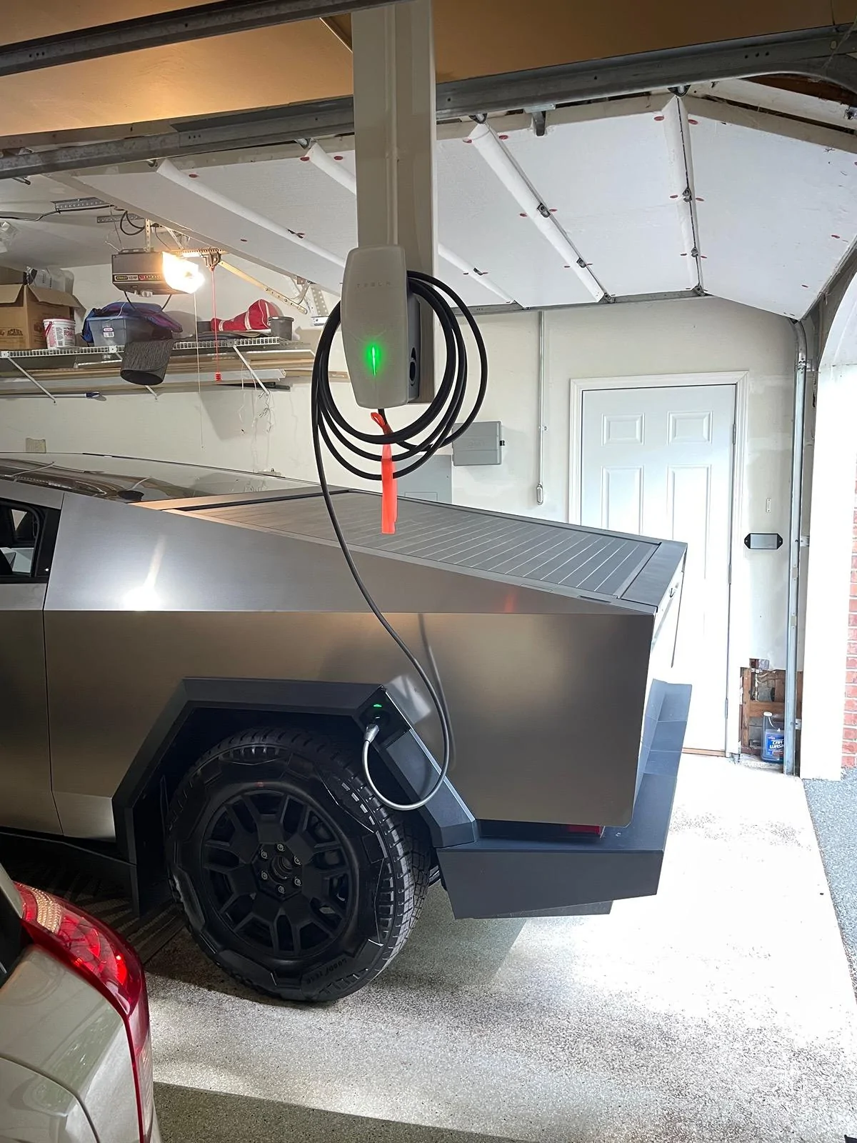 Tesla Cybertruck Powershare installation, Snohomish, Washington. IMG_1933