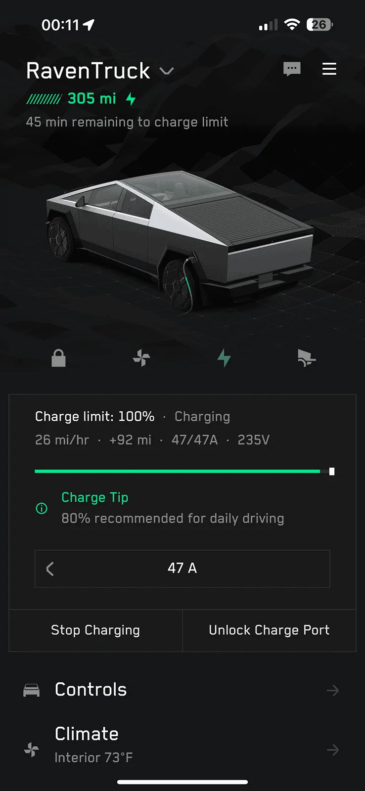 Tesla Cybertruck 47 vs 48 amps?? IMG_1433