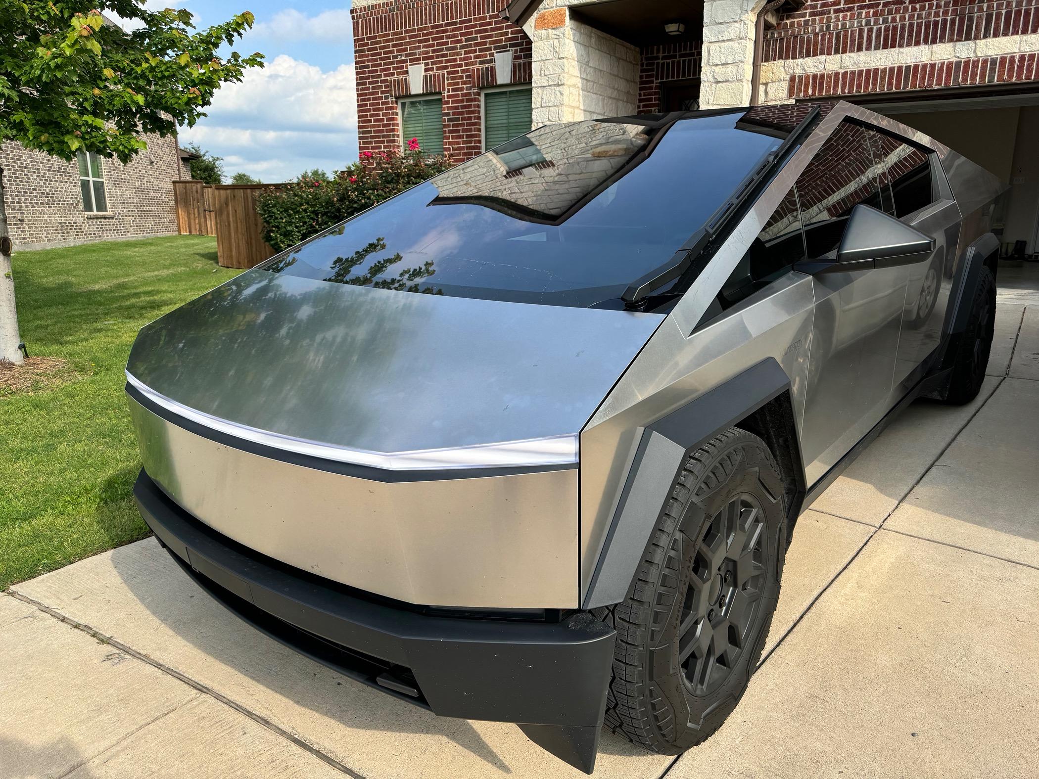 Tesla Cybertruck Front windows tinting -- best method and material? IMG_6142