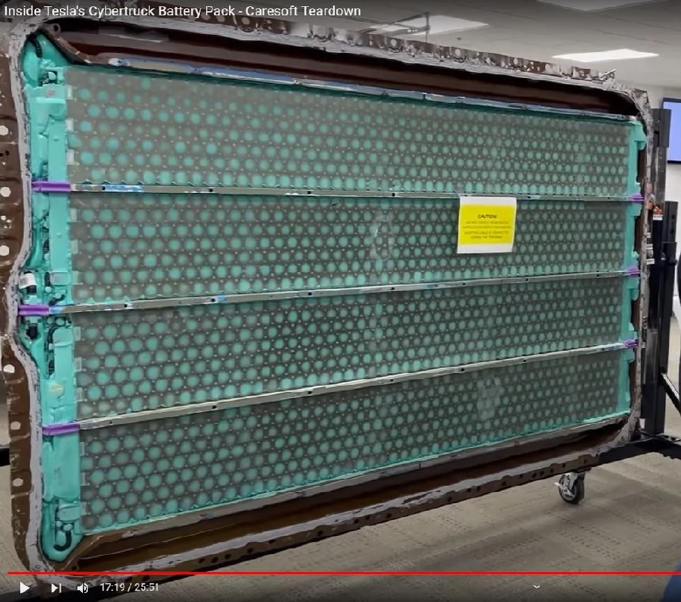 Tesla Cybertruck 4680 Structural Battery Pack explained - How does it work? Cybertruck battery pack