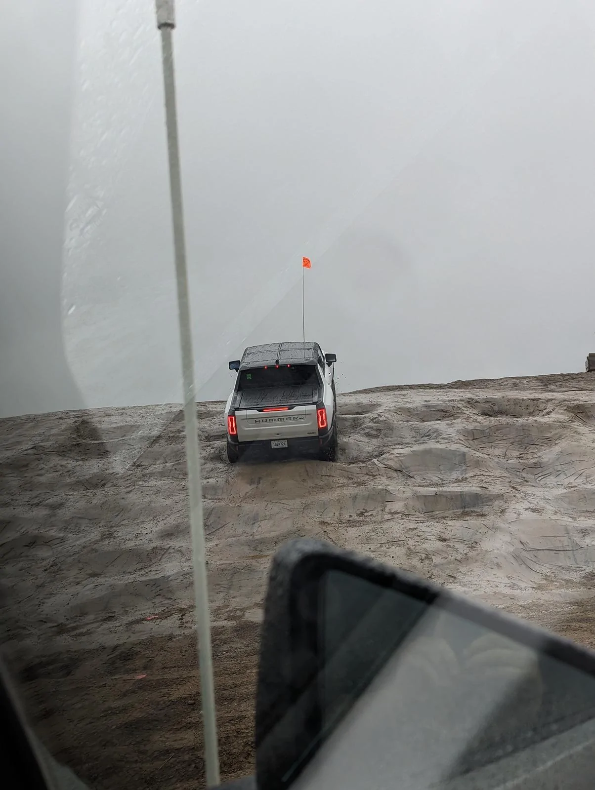 Tesla Cybertruck Hummer and Cybertruck hit up off-road park PXL_20240505_150235578