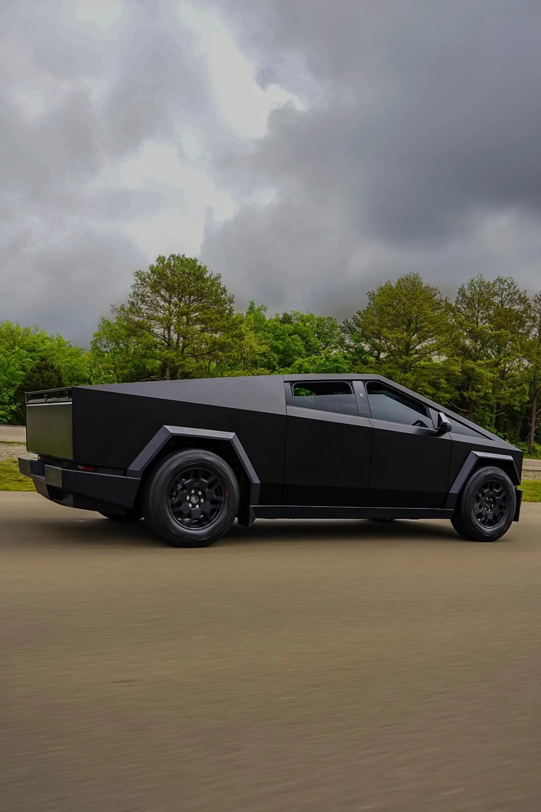 Tesla Cybertruck Black Wrap, Tint, and Ceramic Coat Done on My Darth Vader Cybertruck! IMG_4716