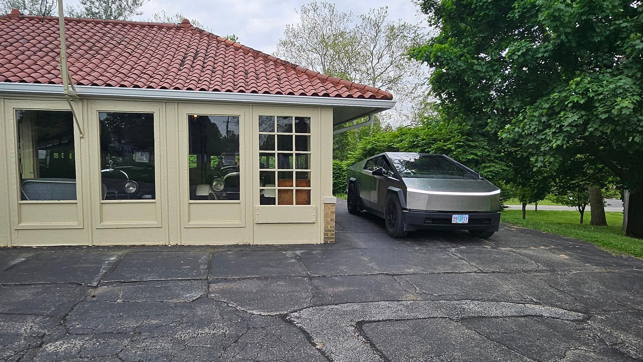 Tesla Cybertruck Took Cybertruck to where it first began -- the birthplace of stainless steel 20240506_114115