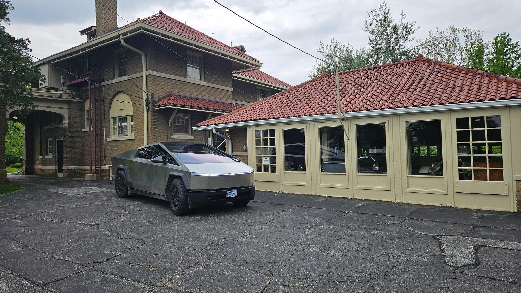 Tesla Cybertruck Took Cybertruck to where it first began -- the birthplace of stainless steel 20240506_113912