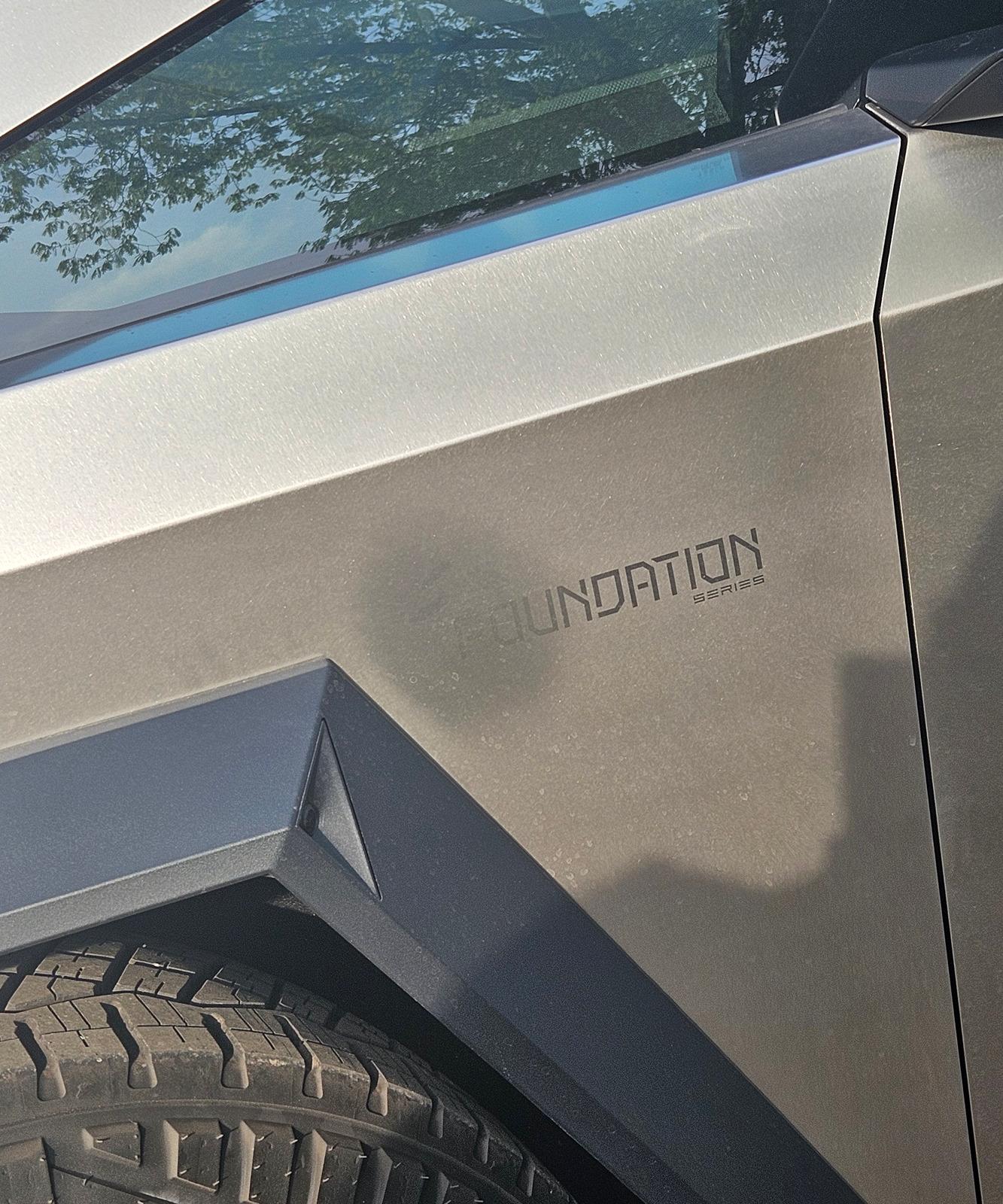 Tesla Cybertruck "ndation" series found