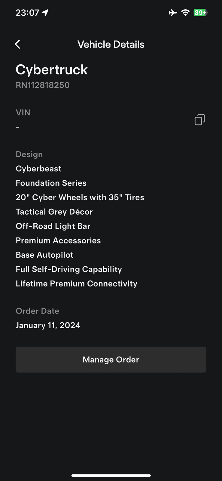 Tesla Cybertruck Breaking: Tactical Grey Interior + 20" Core Wheel Design and Aero Cover for Foundation Series Cybertruck IMG_9483