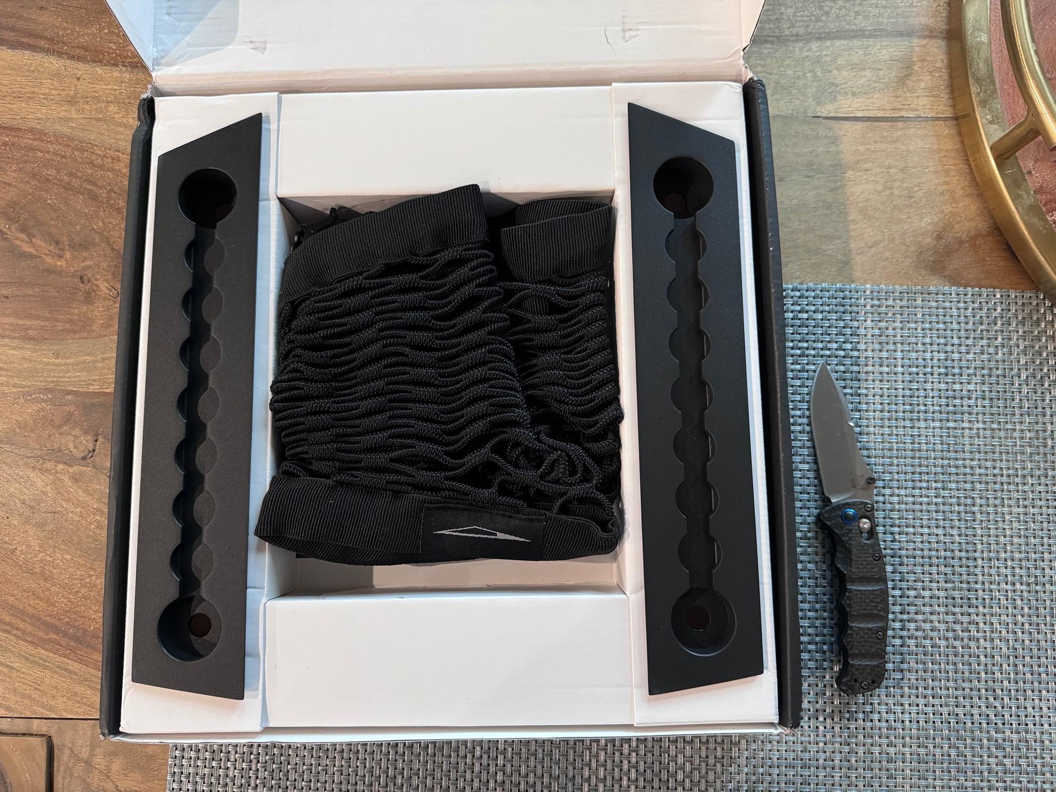 Tesla Cybertruck Frunk "Front Trunk L-Track + Cargo Net" Accessory Received! IMG_1201