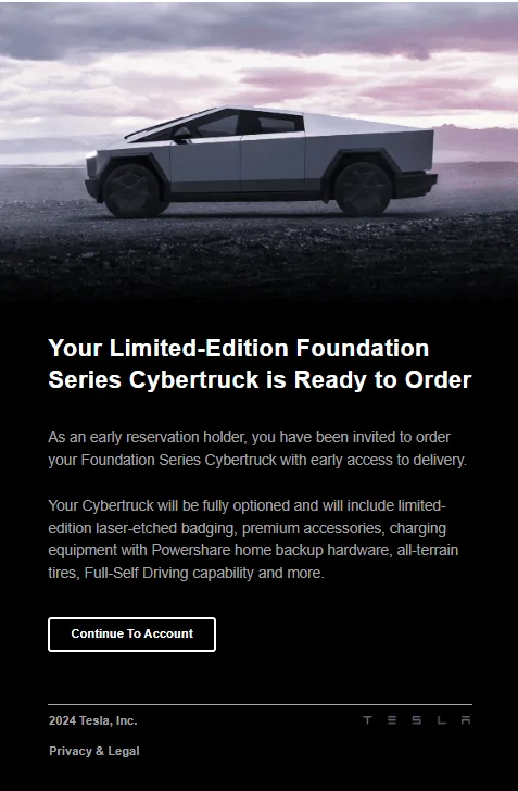 Tesla Cybertruck About to click the order button... 1715180740632-2