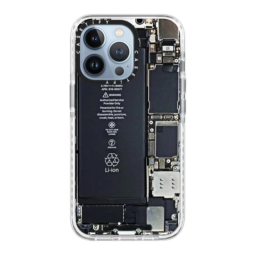 Tesla Cybertruck Getting under a CT’s skin (sail) Casetify-Inside-Parts-Impact-iPhone-Cas