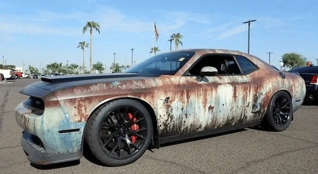 Tesla Cybertruck Rusted Out Cybertruck 1715203903779-bk