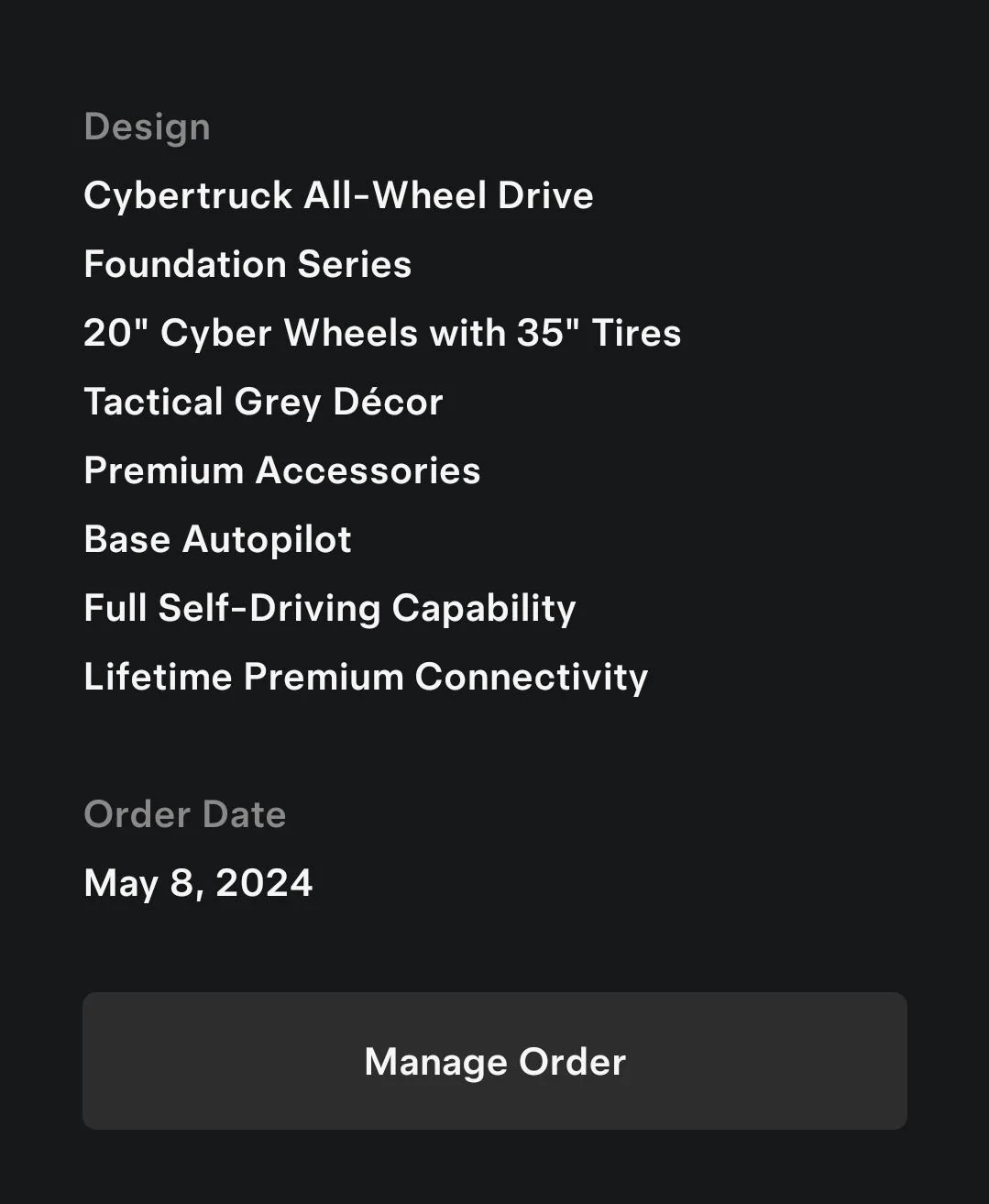 Tesla Cybertruck 📊 Cybertruck SUBMITTED ORDERS Tracking List & Stats [Add Yours!] 1000010946