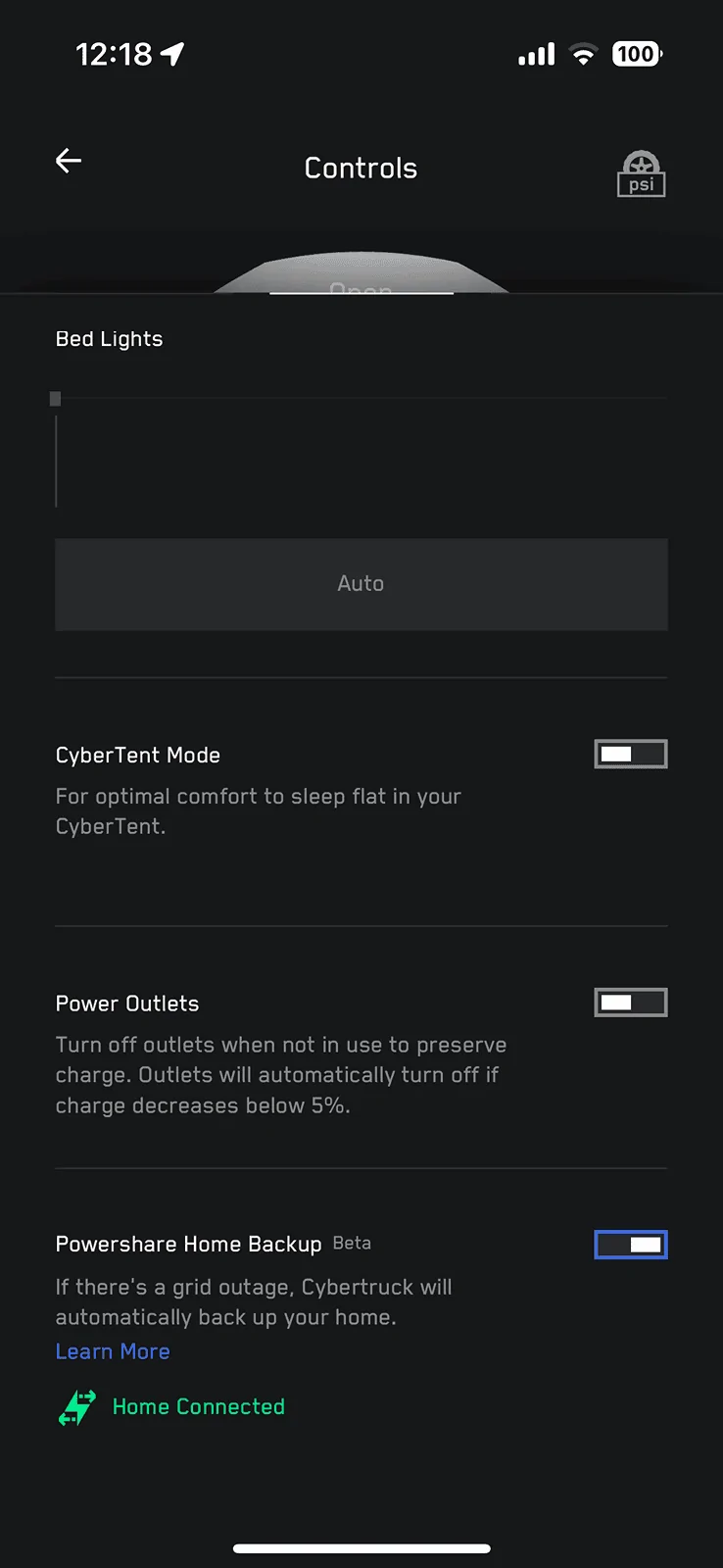 Tesla Cybertruck Powershare is Activated / Enabled 1715275396476-gg