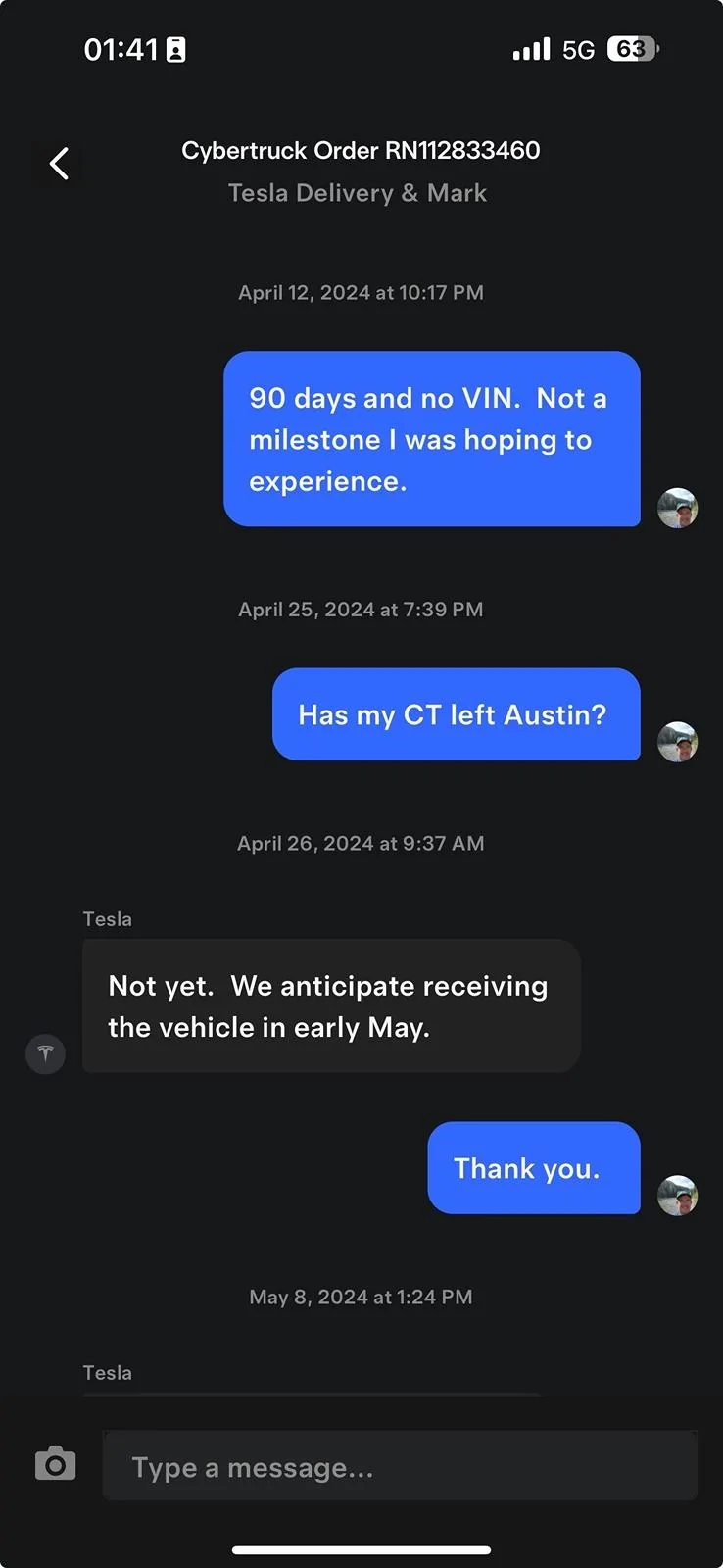 Tesla Cybertruck WA waiting game tesla convo