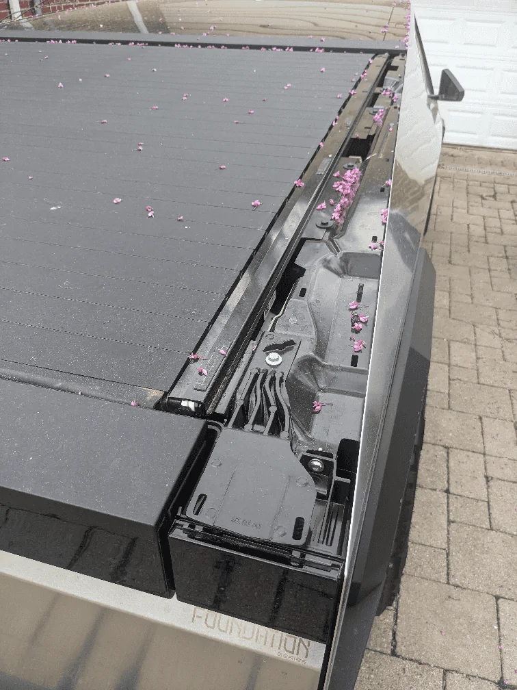 Tesla Cybertruck Check your back panels!  My nuts were missing! Pics attached... flytrim